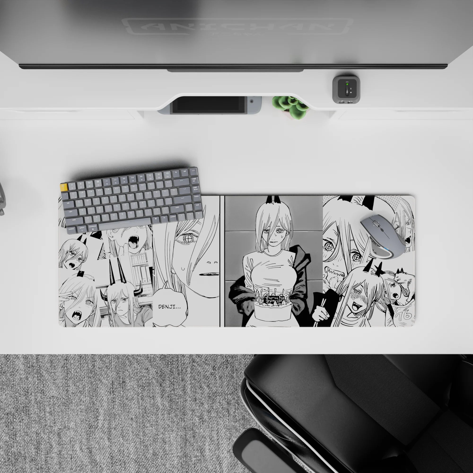 Chainsaw Man - Anime Mouse Pad and Desk Pad - Power’s Chaos - AniChan