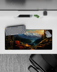 Fantasy Landscapes Deskmat | Mousepad | Deskpad - Mountain Haven