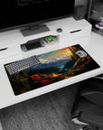 Fantasy Landscapes Deskmat | Mousepad | Deskpad - Mountain Haven