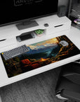 Fantasy Landscapes Deskmat | Mousepad | Deskpad - Mountain Haven