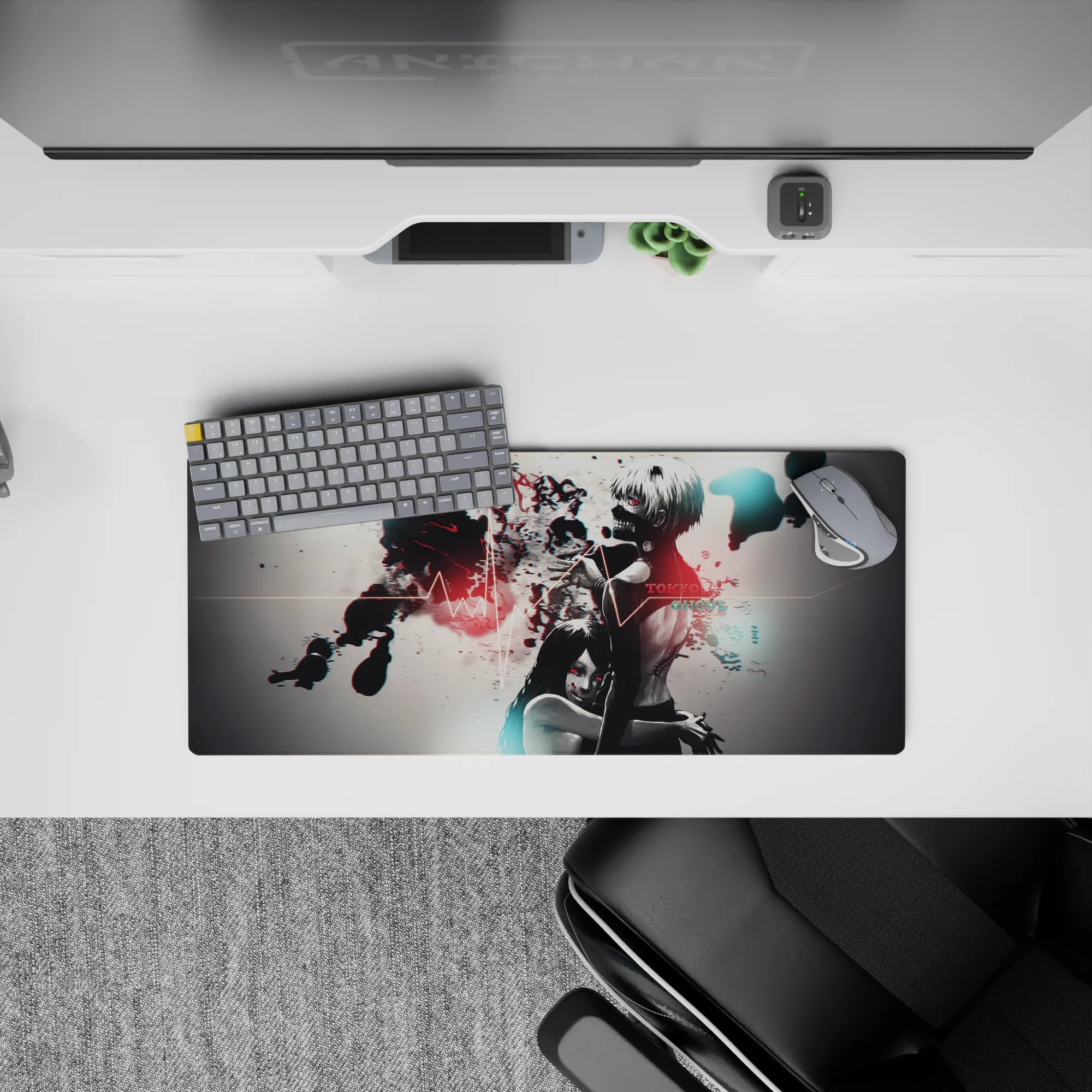 Tokyo Ghoul Deskmat | Mousepad | Deskpad - Ghoul’s Pulse