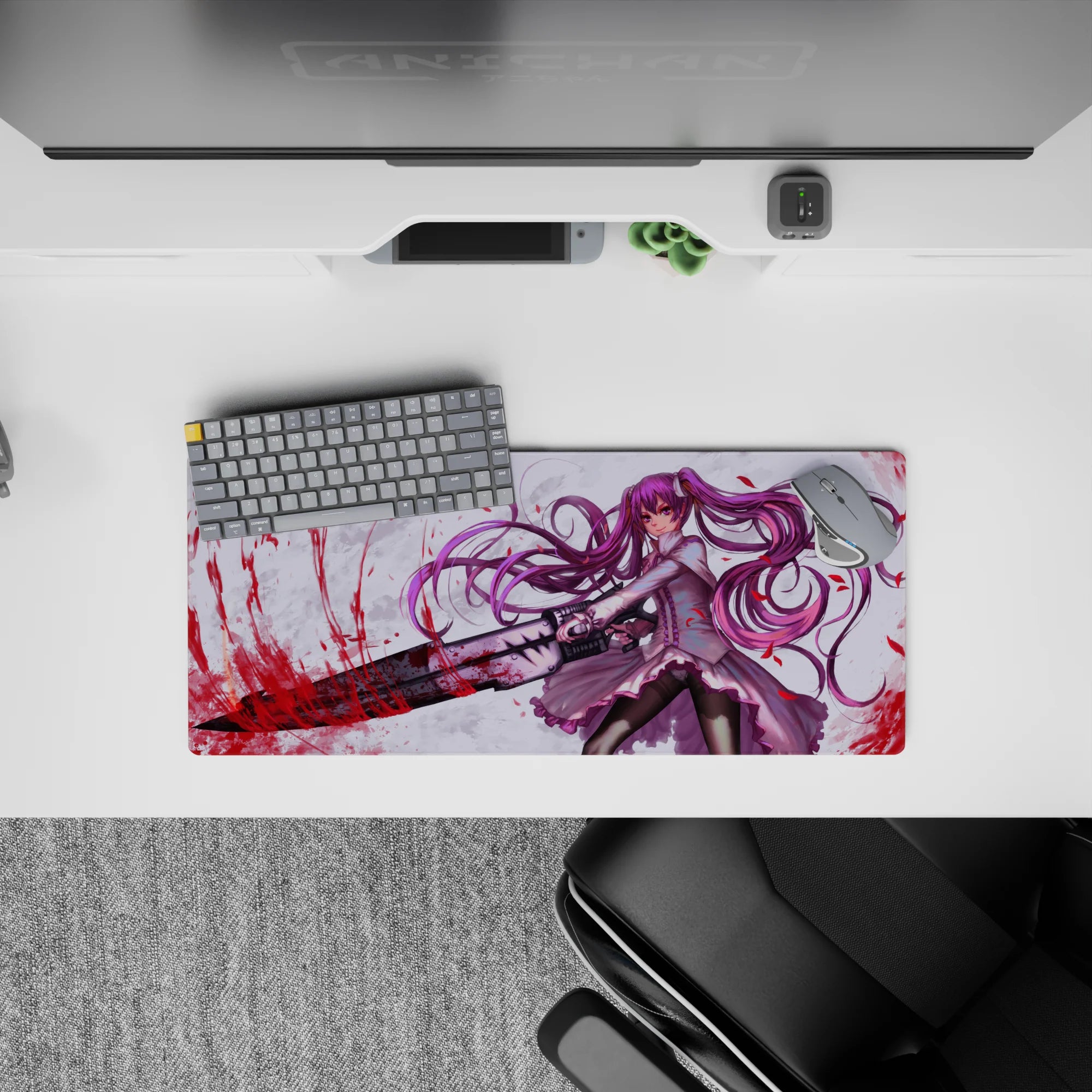 Akame ga Kill - Anime Mouse Pad and Desk Pad - Bloodstained Elegance