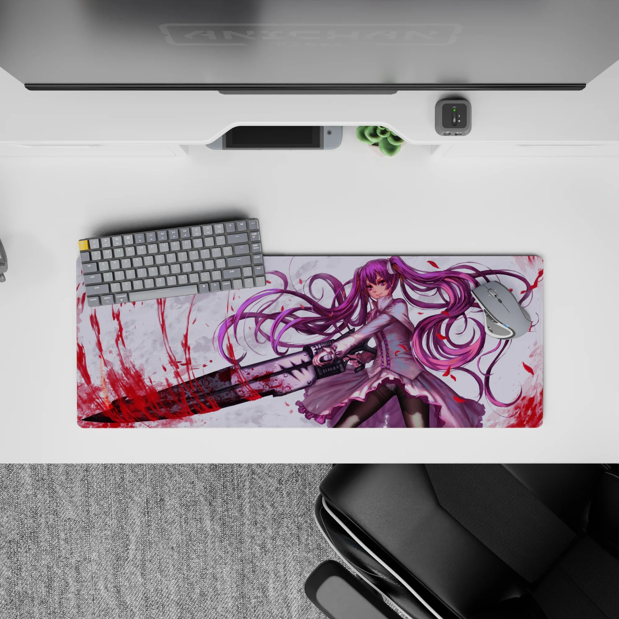 Akame ga Kill - Anime Mouse Pad and Desk Pad - Bloodstained Elegance