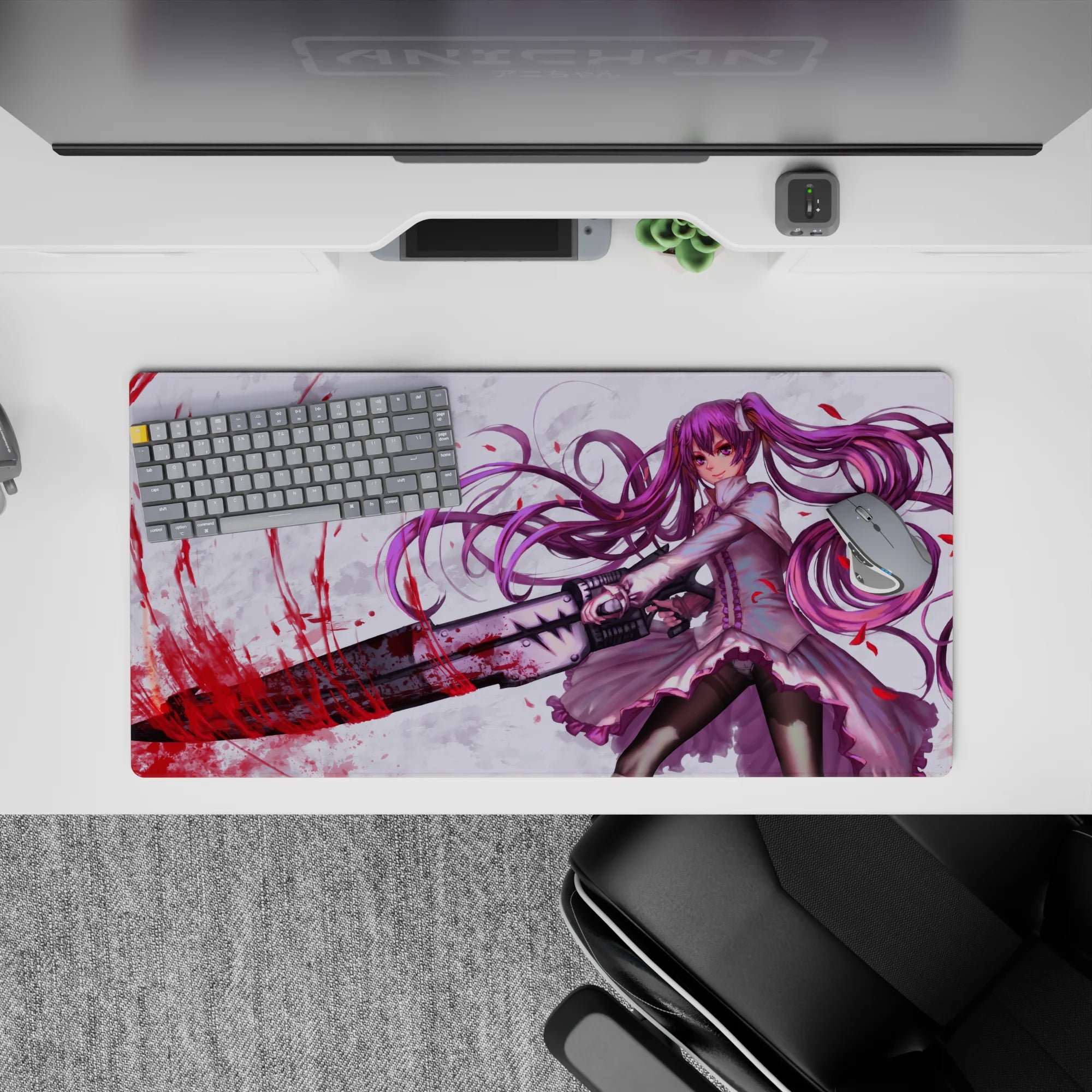 Akame ga Kill - Anime Mouse Pad and Desk Pad - Bloodstained Elegance