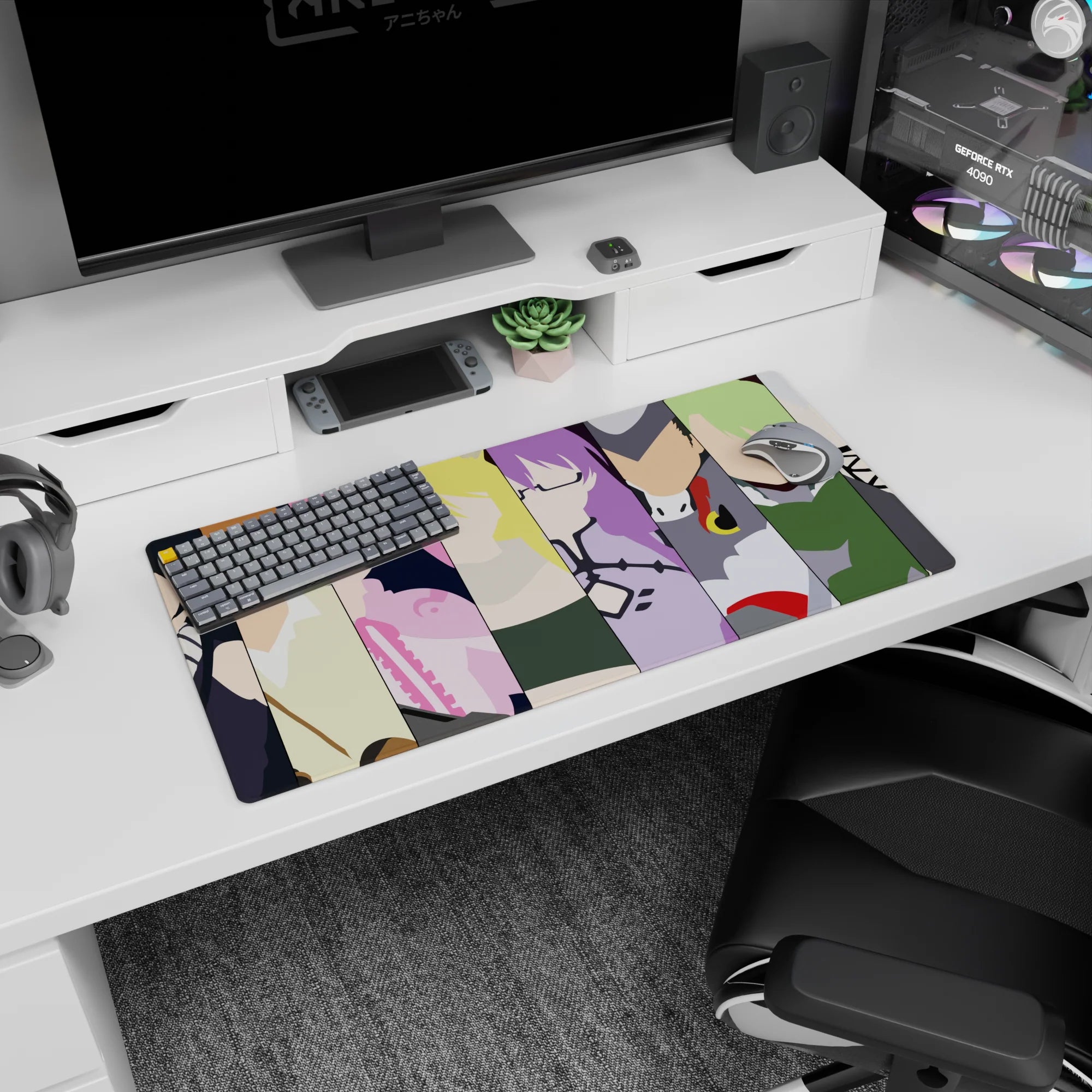 Akame ga Kill - Anime Mouse Pad and Desk Pad - Split Frame Assassins