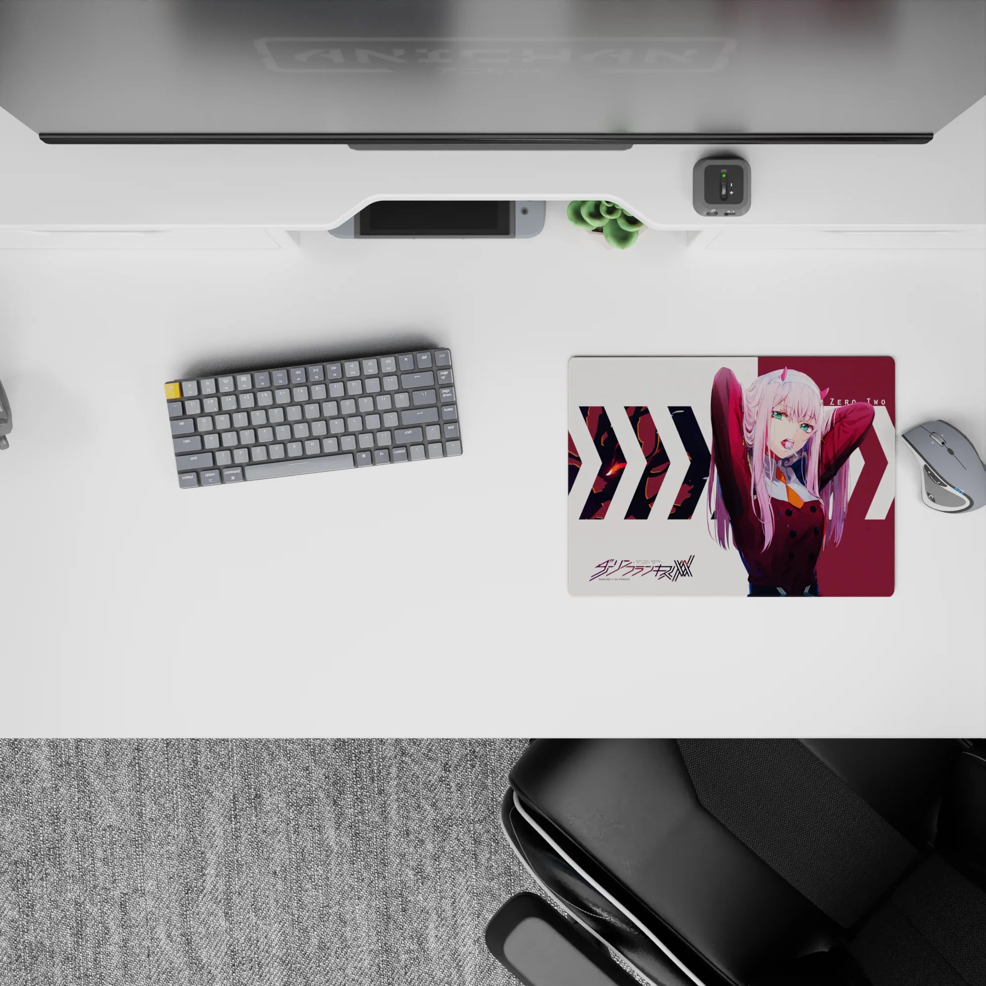 Darling In The Franxx Deskmat | Mousepad | Deskpad - Crimson Command - AniChan