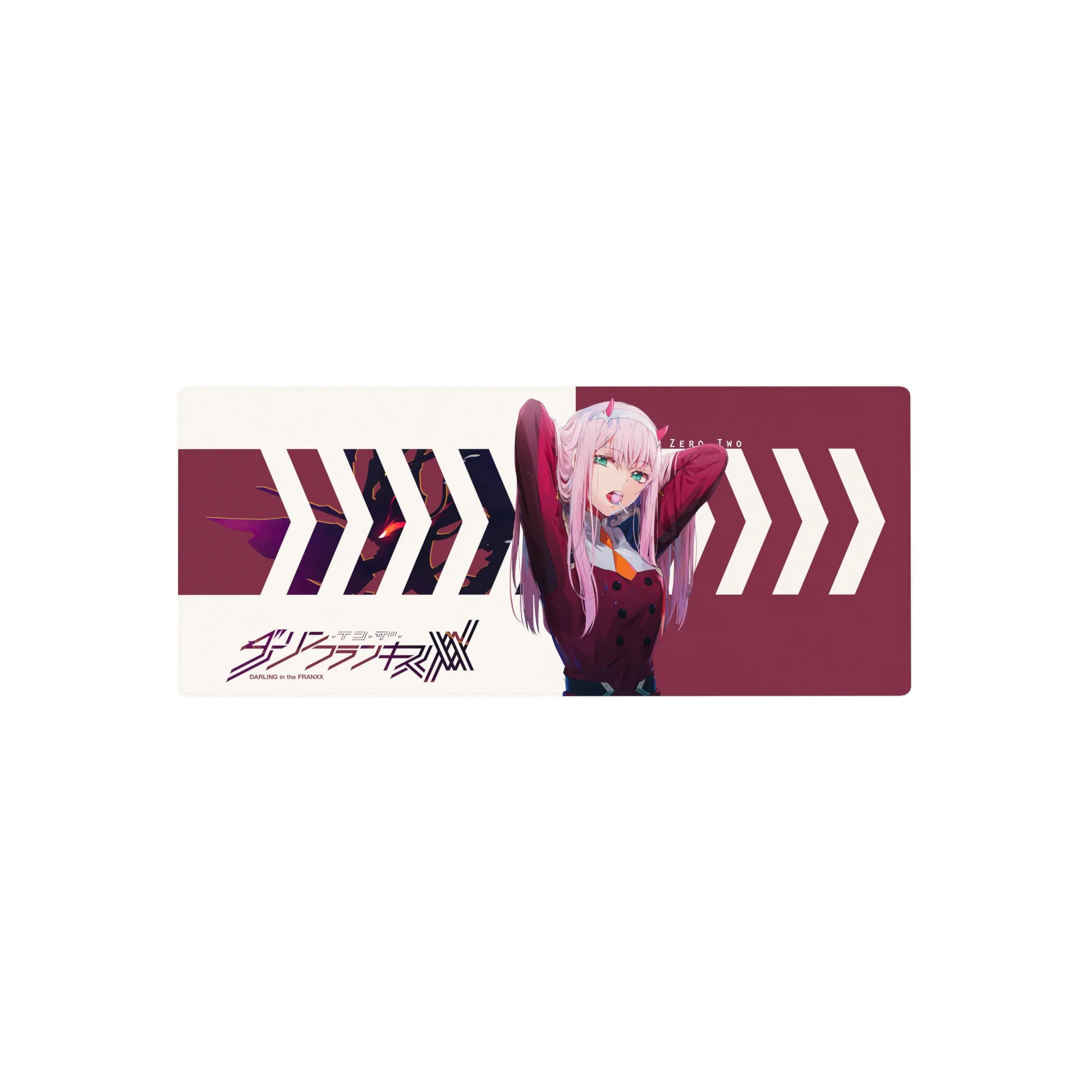 Darling In The Franxx Deskmat | Mousepad | Deskpad - Crimson Command - AniChan