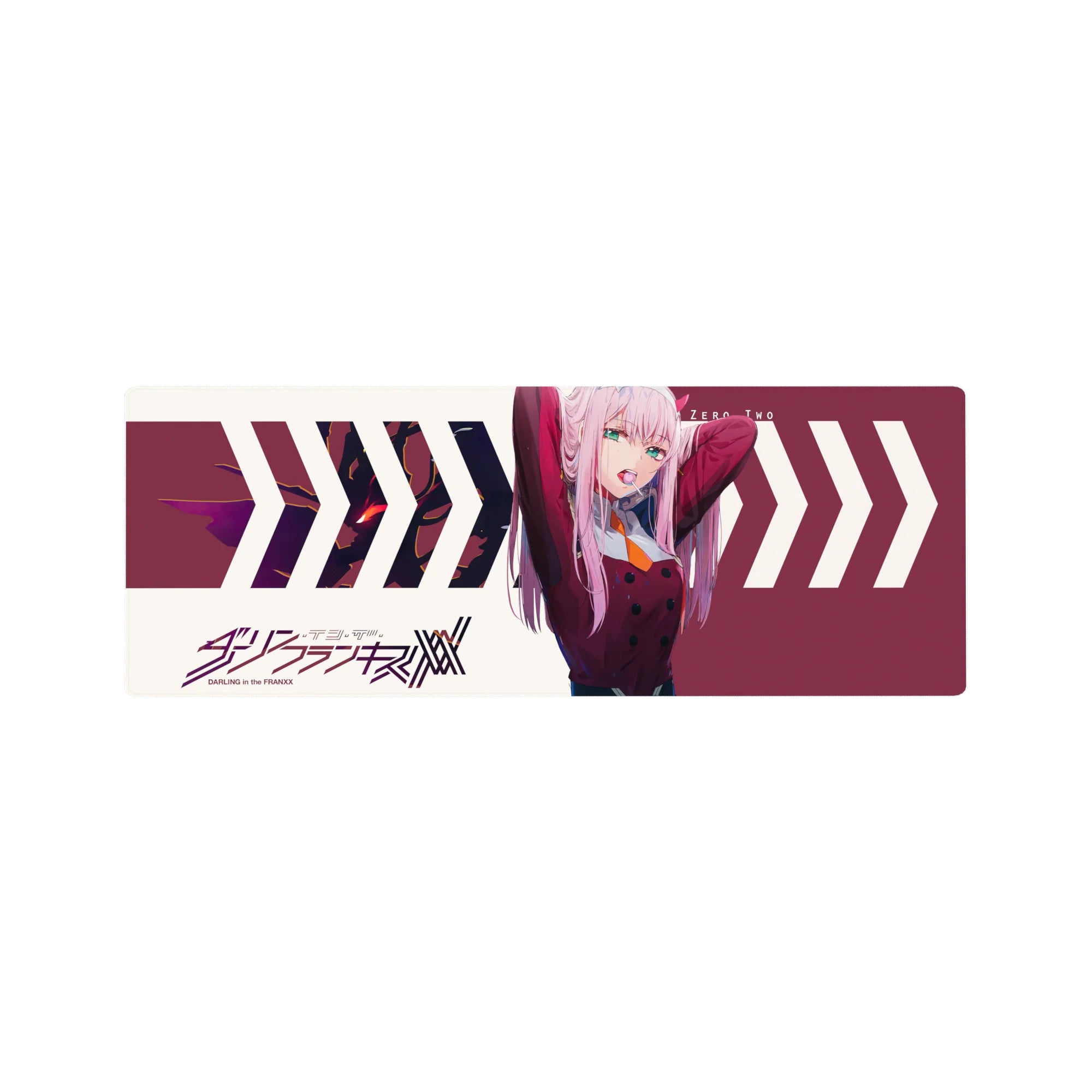 Darling In The Franxx Deskmat | Mousepad | Deskpad - Crimson Command - AniChan