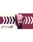 Darling In The Franxx Deskmat | Mousepad | Deskpad - Crimson Command - AniChan