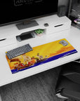 One Piece Deskmat | Mousepad | Deskpad - Thousand Sunny at Sunset - AniChan