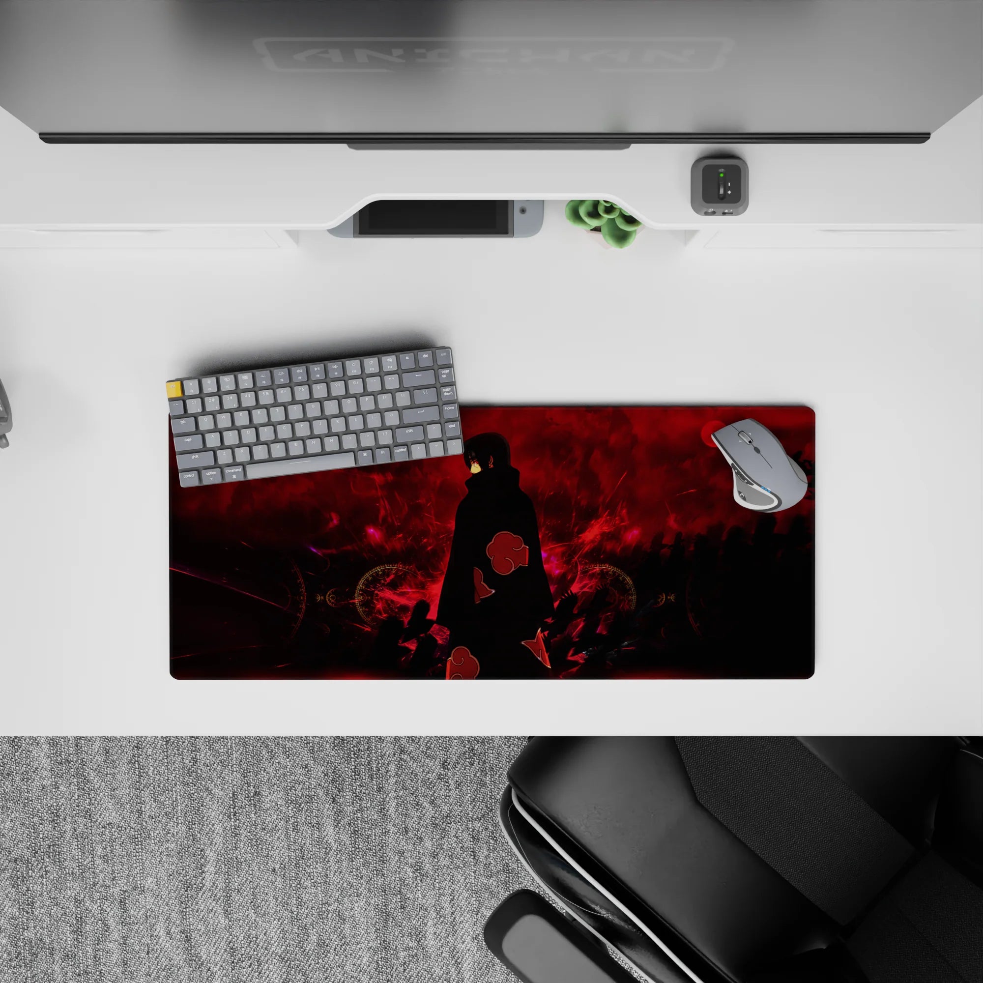 Akatsuki Deskmat | Mousepad | Deskpad - Silent Raven - AniChan