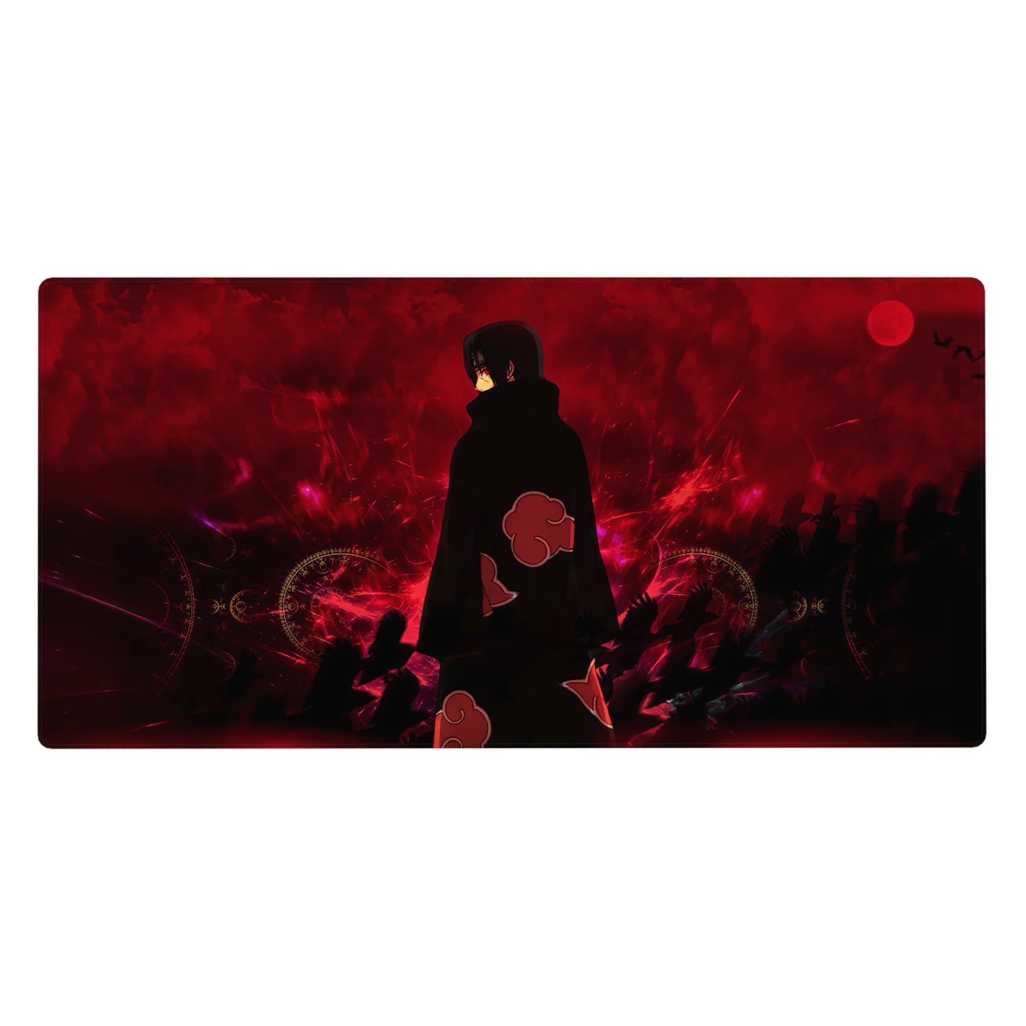 Akatsuki Deskmat | Mousepad | Deskpad - Silent Raven - AniChan