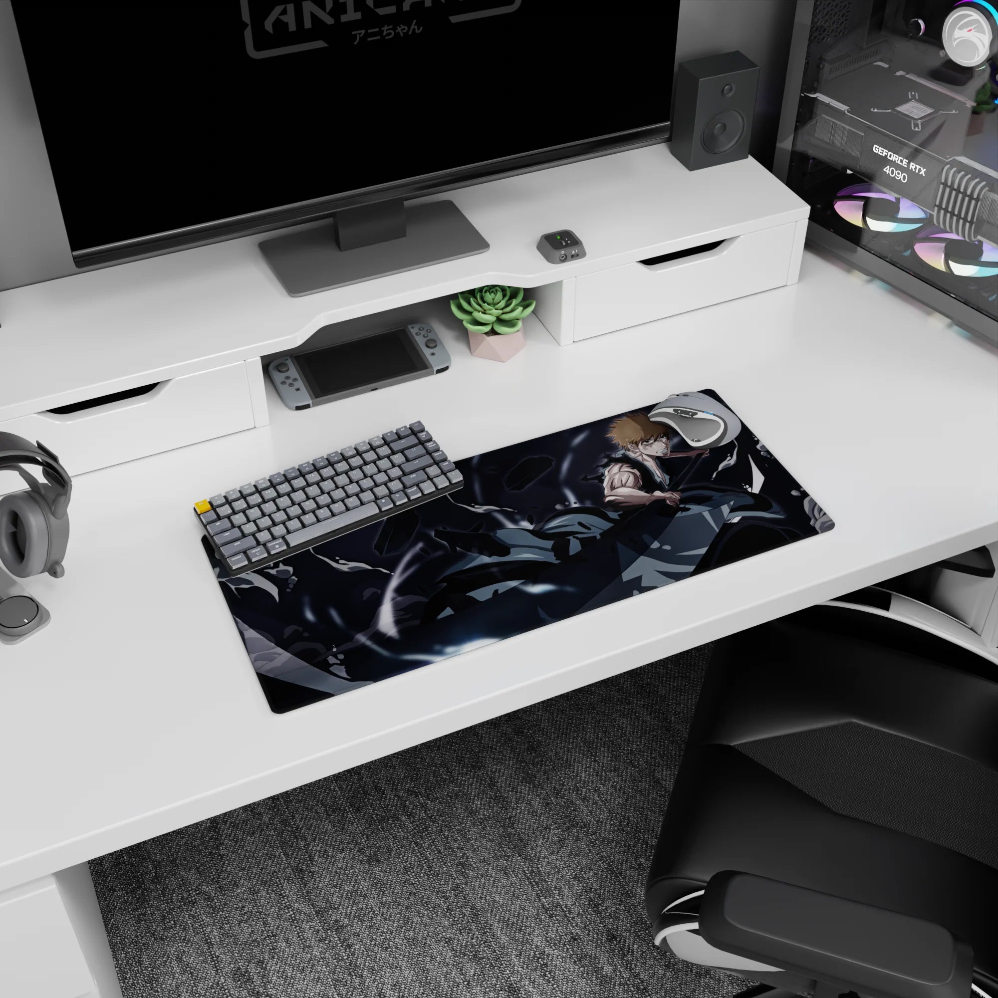 Bleach - Anime Mouse Pad and Desk Pad - Unleashed Resolve - AniChan