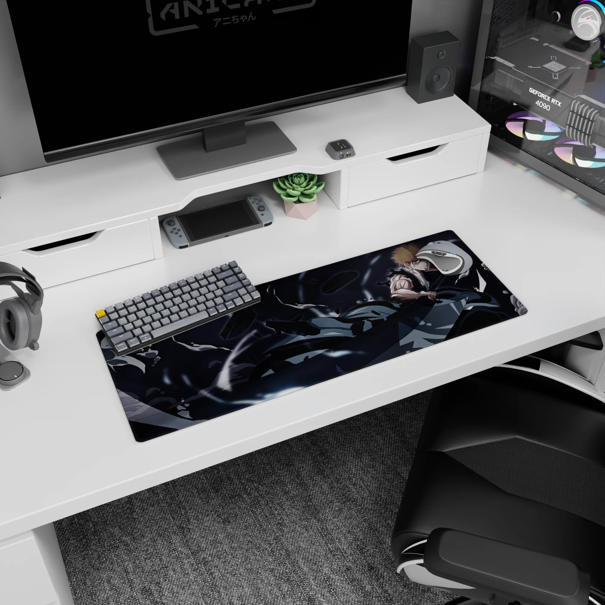 Bleach - Anime Mouse Pad and Desk Pad - Unleashed Resolve - AniChan