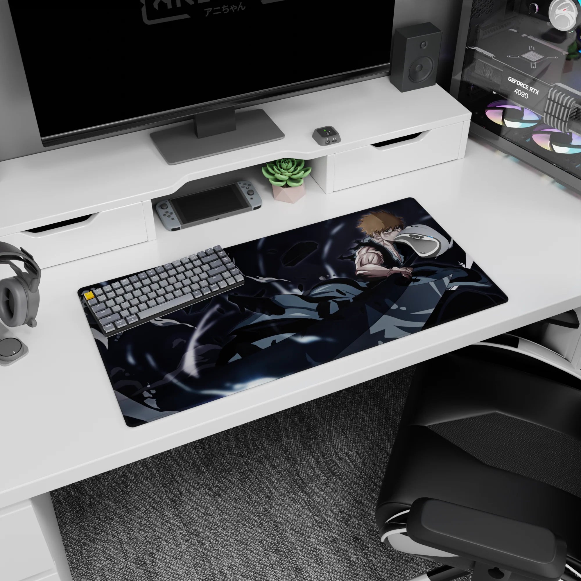 Bleach - Anime Mouse Pad and Desk Pad - Unleashed Resolve - AniChan