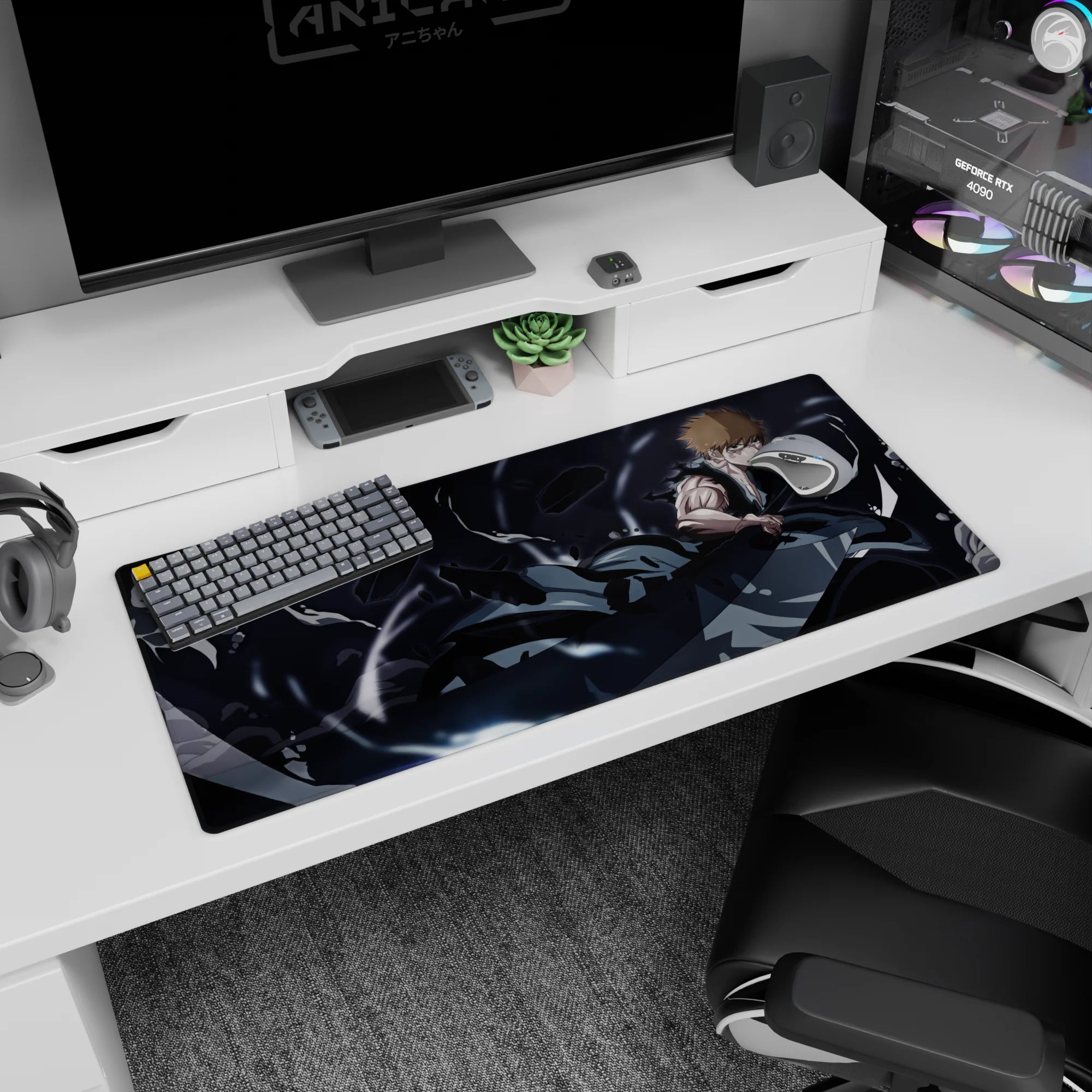 Bleach - Anime Mouse Pad and Desk Pad - Unleashed Resolve - AniChan