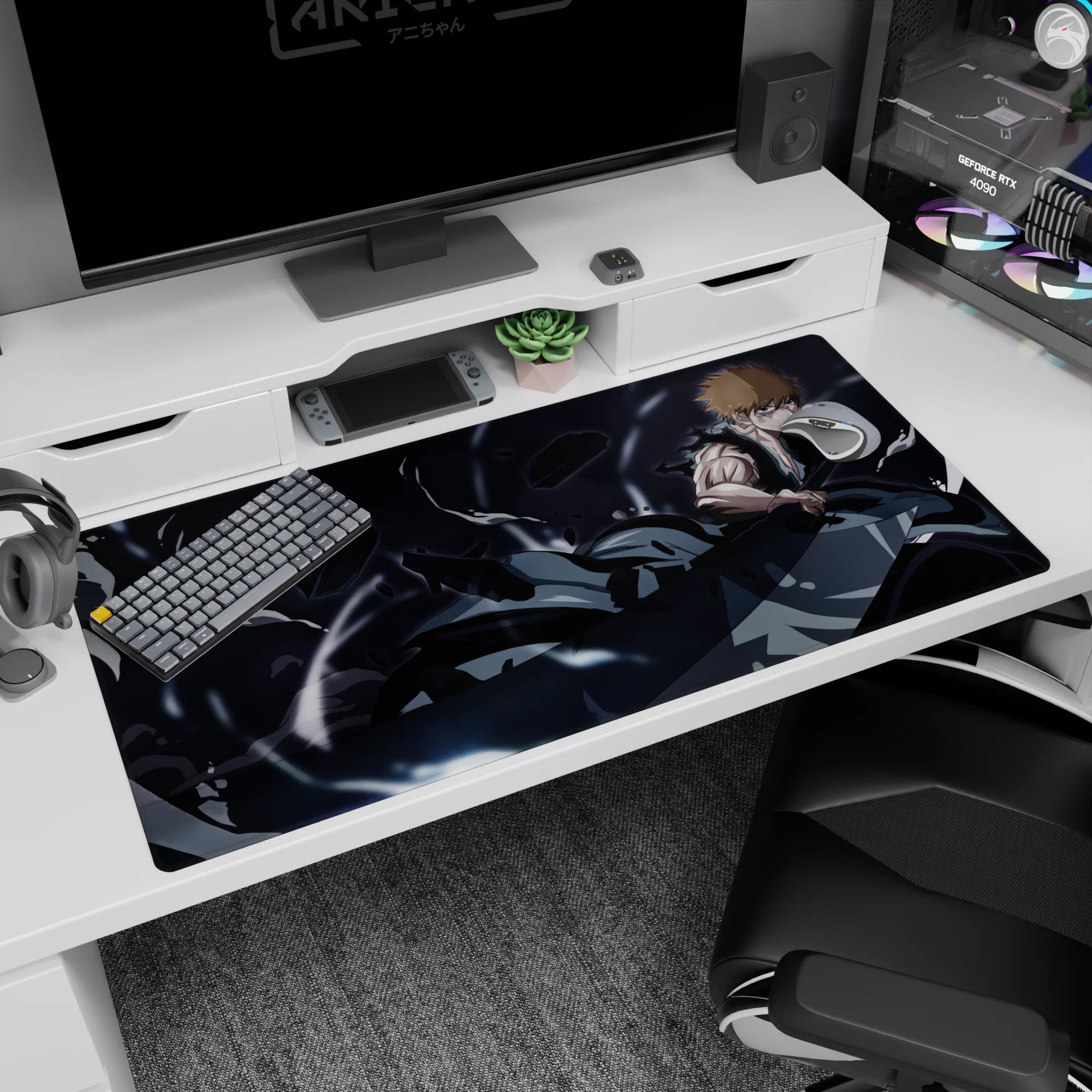 Bleach - Anime Mouse Pad and Desk Pad - Unleashed Resolve - AniChan