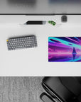 Landscape Deskmat | Mousepad | Deskpad - Futuristic Horizon - AniChan