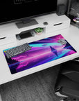 Landscape Deskmat | Mousepad | Deskpad - Futuristic Horizon - AniChan