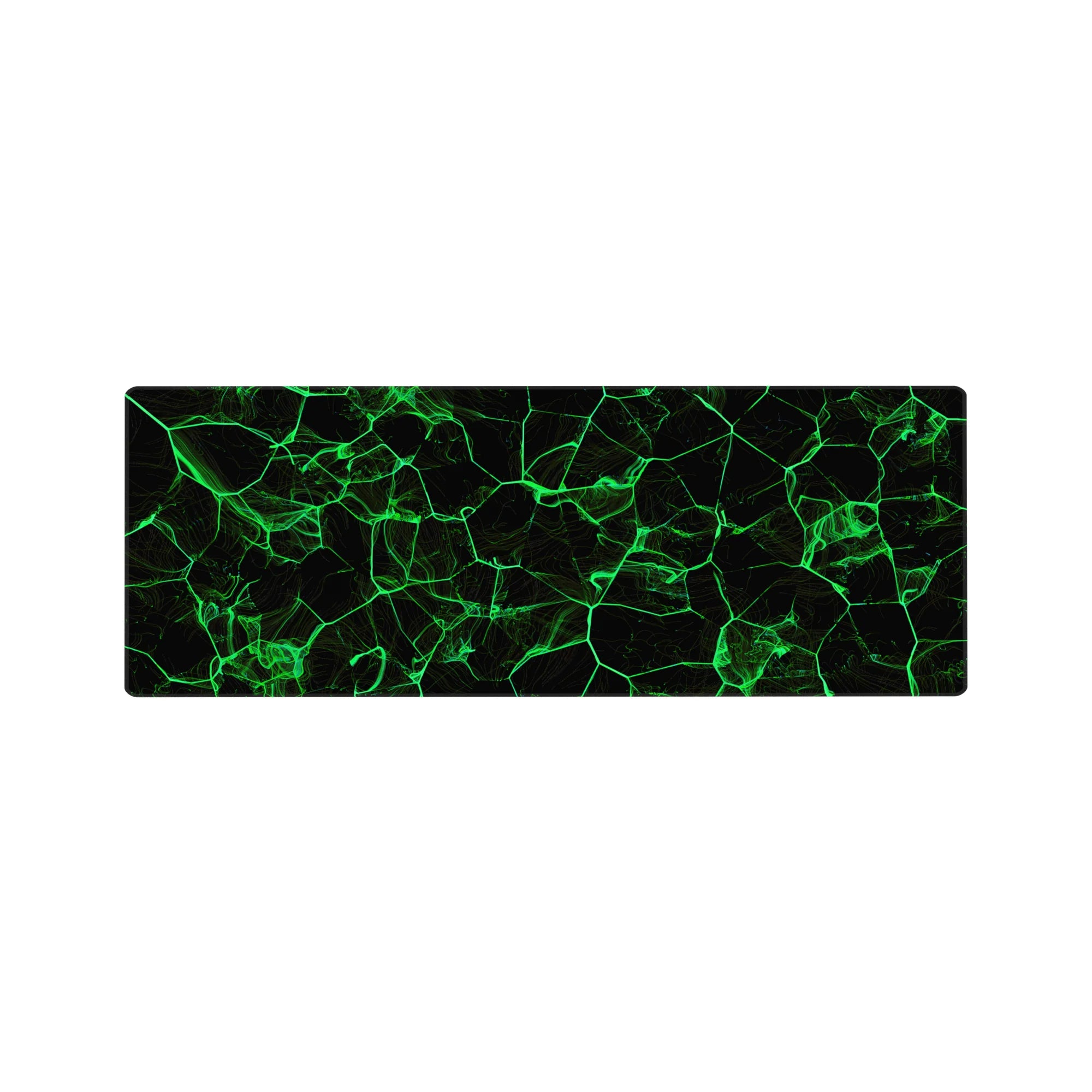 Abstract Deskmat | Mousepad | Deskpad - Neon Grid Flow - AniChan