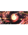 Abstract Deskmat | Mousepad | Deskpad - Celestial Firestorm - AniChan