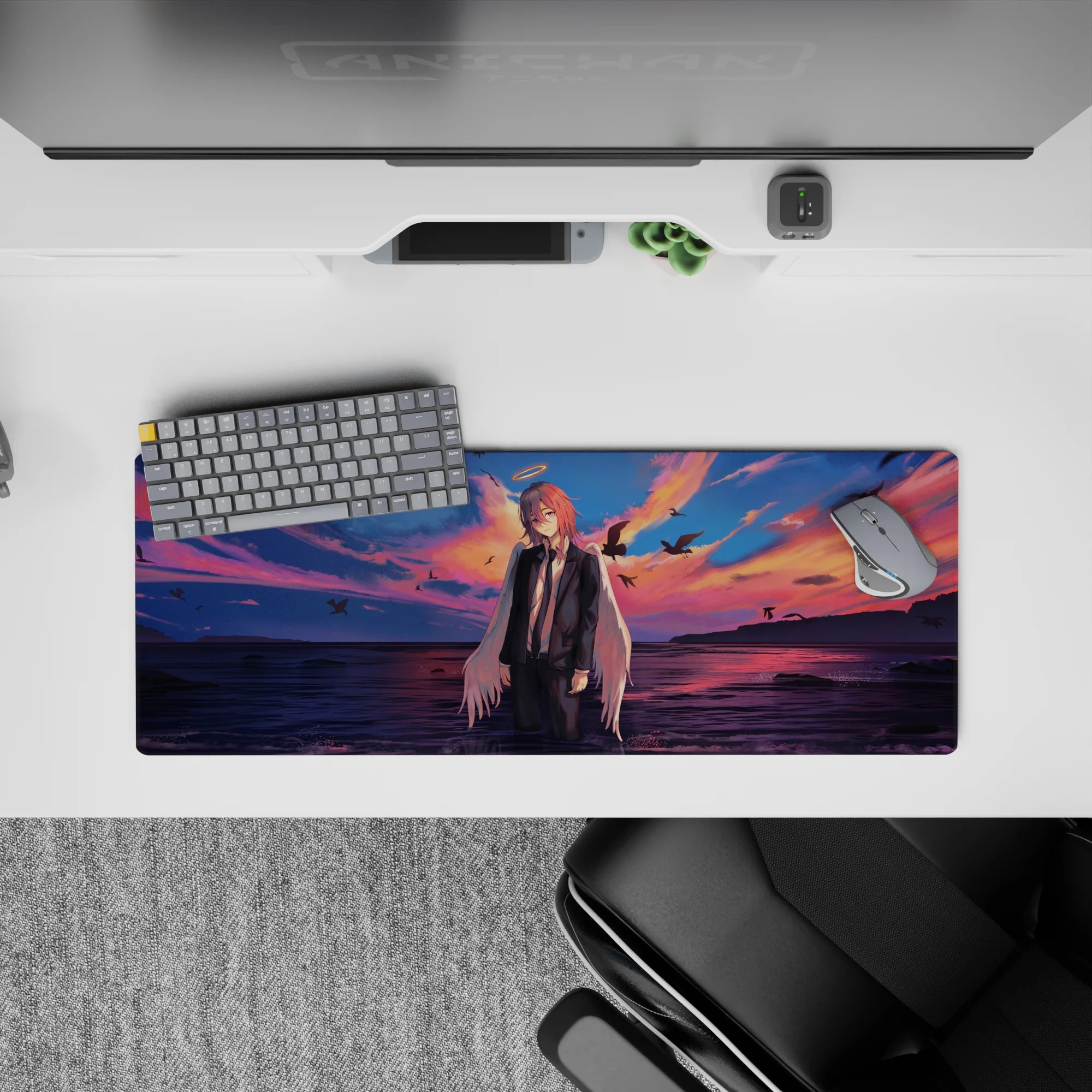 Chainsaw Man - Anime Mouse Pad and Desk Pad - Fallen at Dusk - AniChan