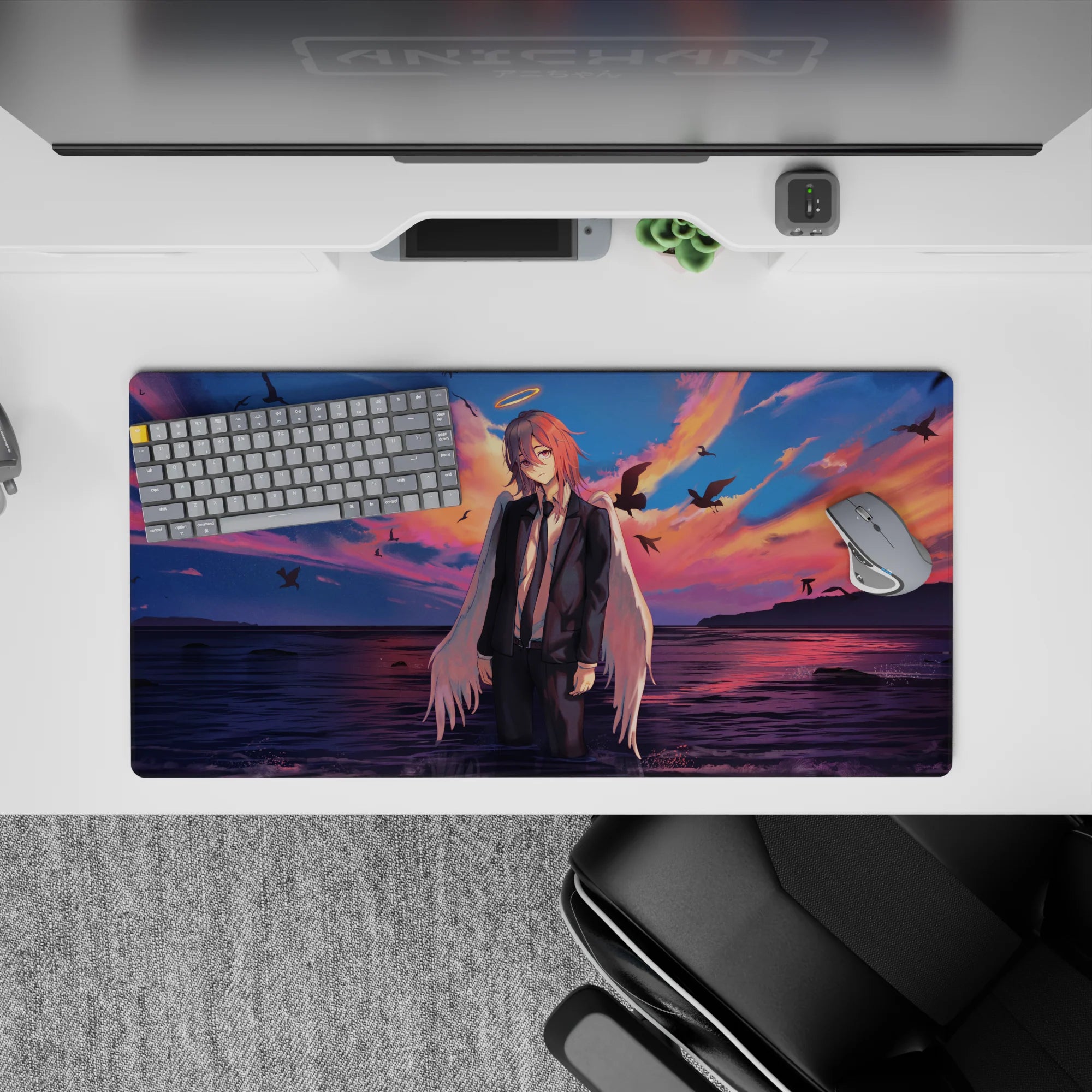 Chainsaw Man - Anime Mouse Pad and Desk Pad - Fallen at Dusk - AniChan