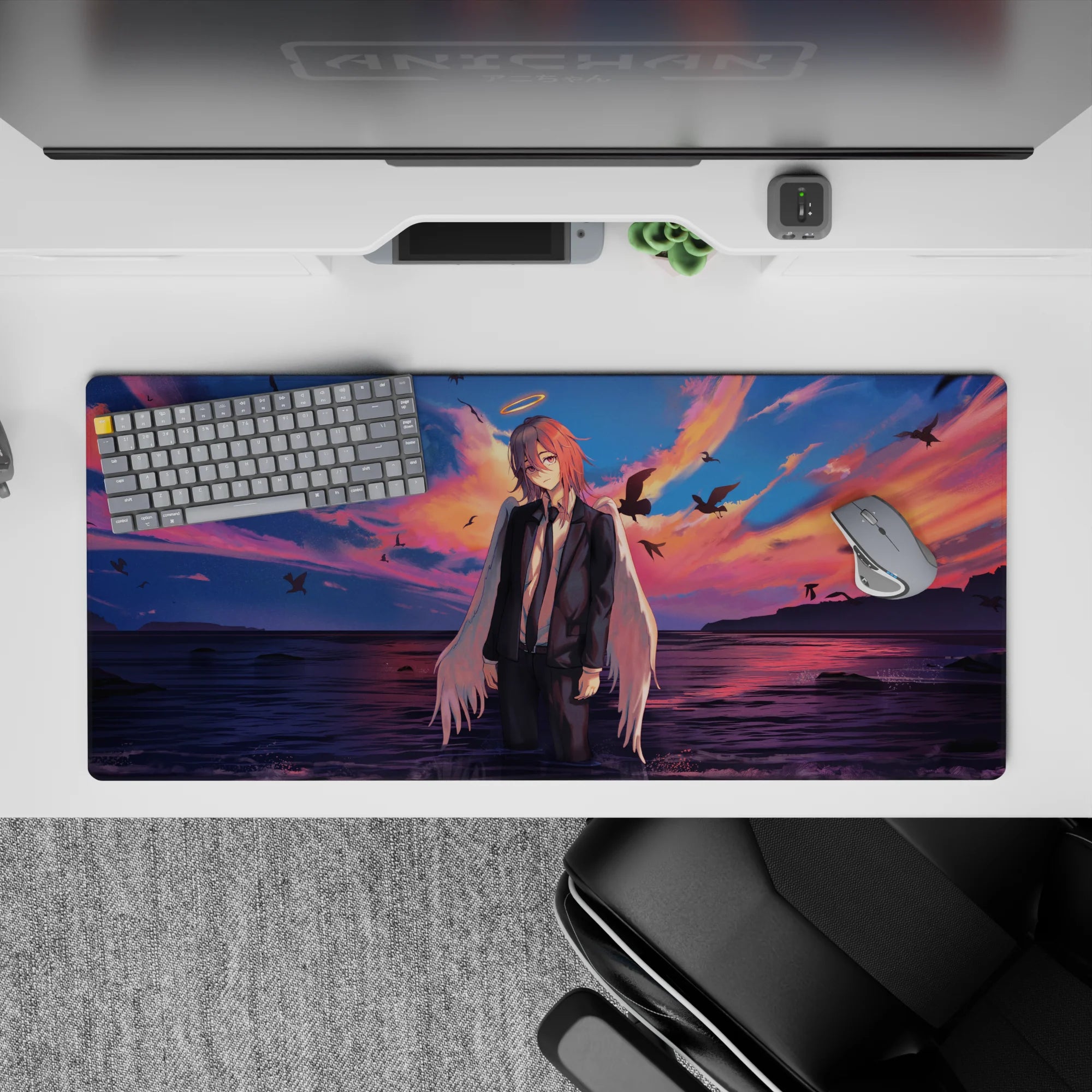 Chainsaw Man - Anime Mouse Pad and Desk Pad - Fallen at Dusk - AniChan