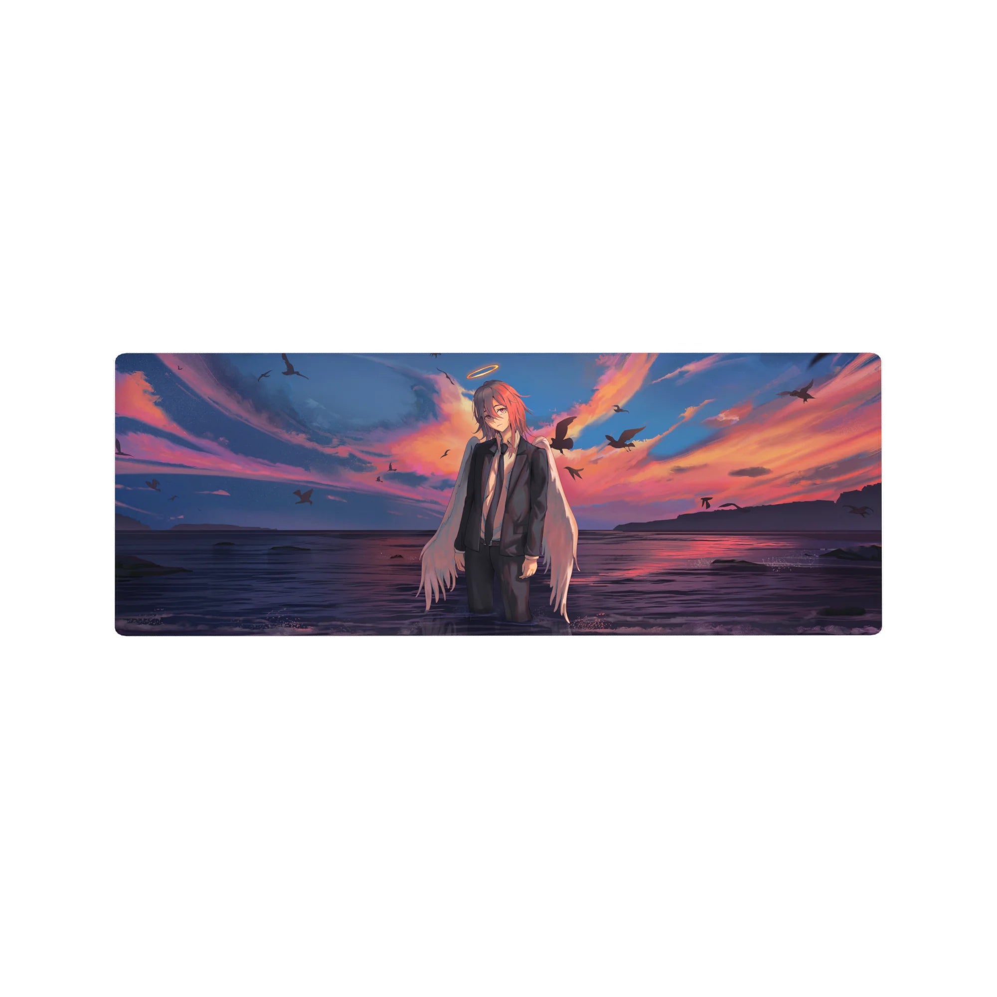 Chainsaw Man - Anime Mouse Pad and Desk Pad - Fallen at Dusk - AniChan