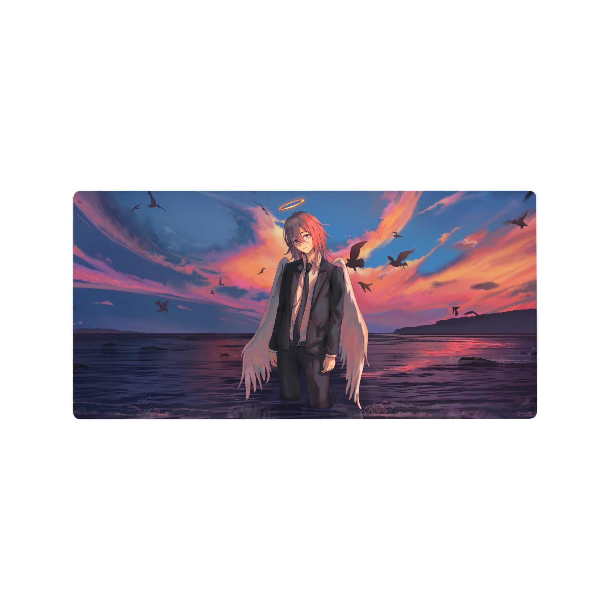 Chainsaw Man - Anime Mouse Pad and Desk Pad - Fallen at Dusk - AniChan