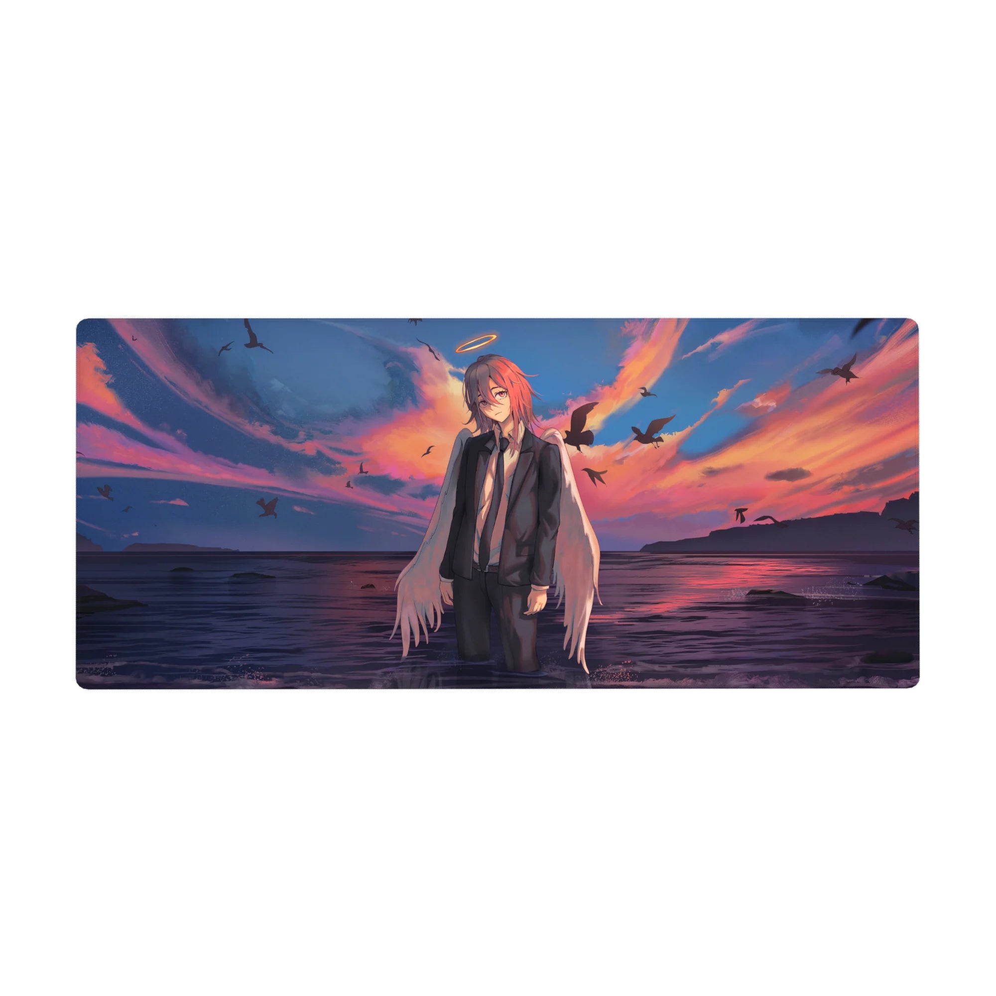 Chainsaw Man - Anime Mouse Pad and Desk Pad - Fallen at Dusk - AniChan