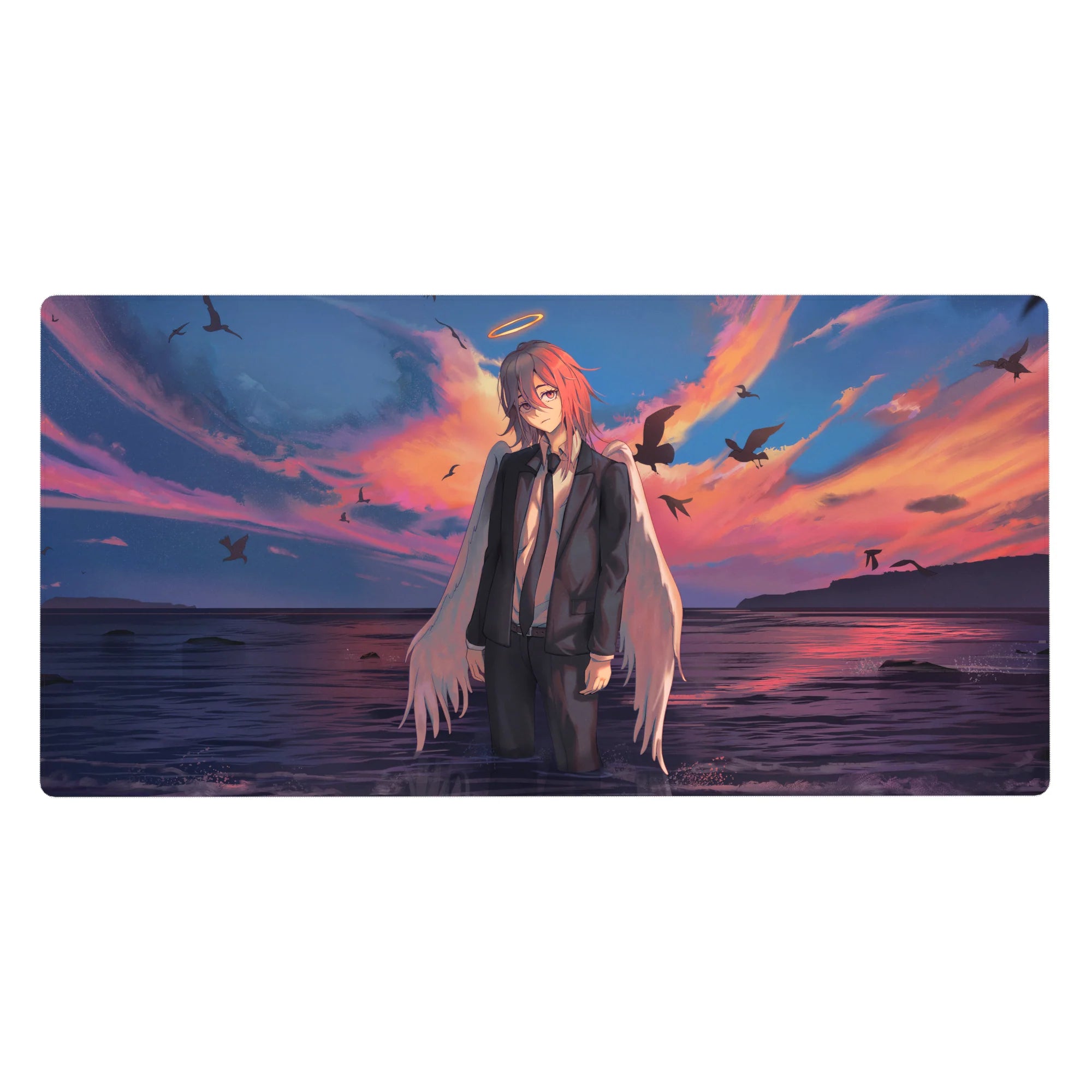 Chainsaw Man - Anime Mouse Pad and Desk Pad - Fallen at Dusk - AniChan