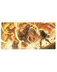 Attack on Titan - Anime Mouse Pad and Desk Pad - Titan Clash Inferno - AniChan