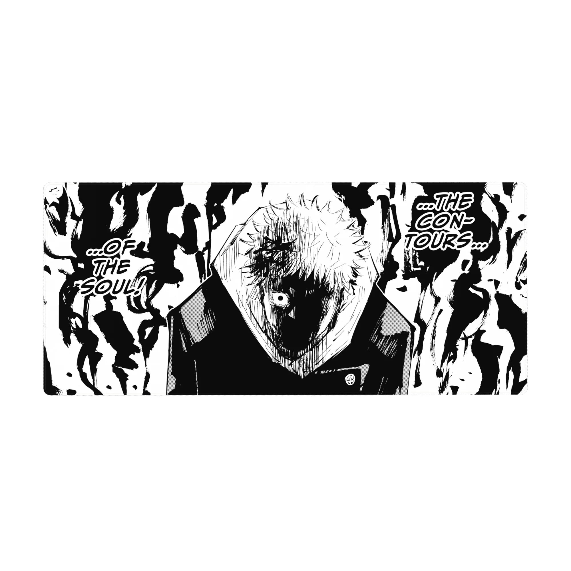 Jujutsu Kaisen Deskmat | Mousepad | Deskpad - Contours of the Soul - AniChan