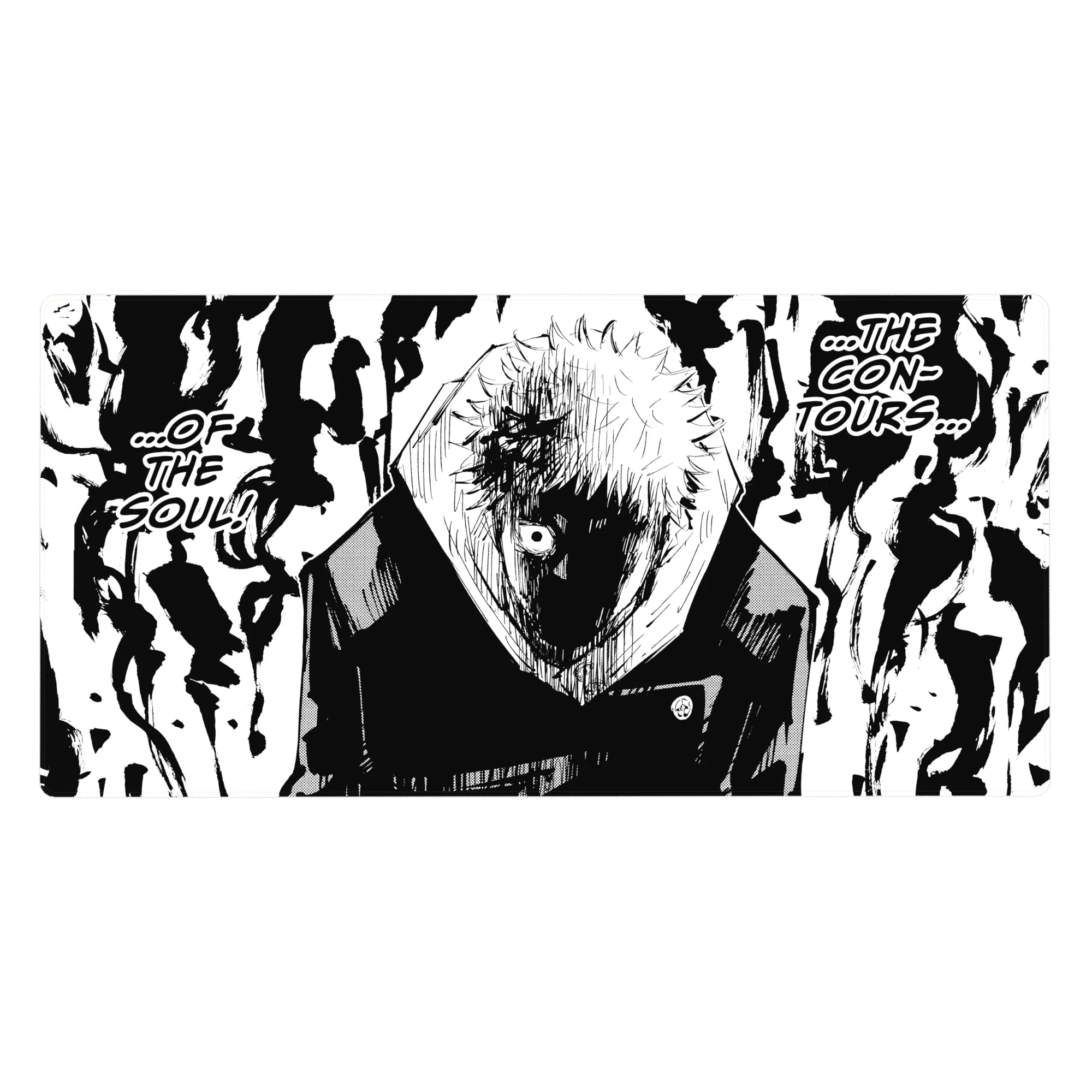 Jujutsu Kaisen Deskmat | Mousepad | Deskpad - Contours of the Soul - AniChan