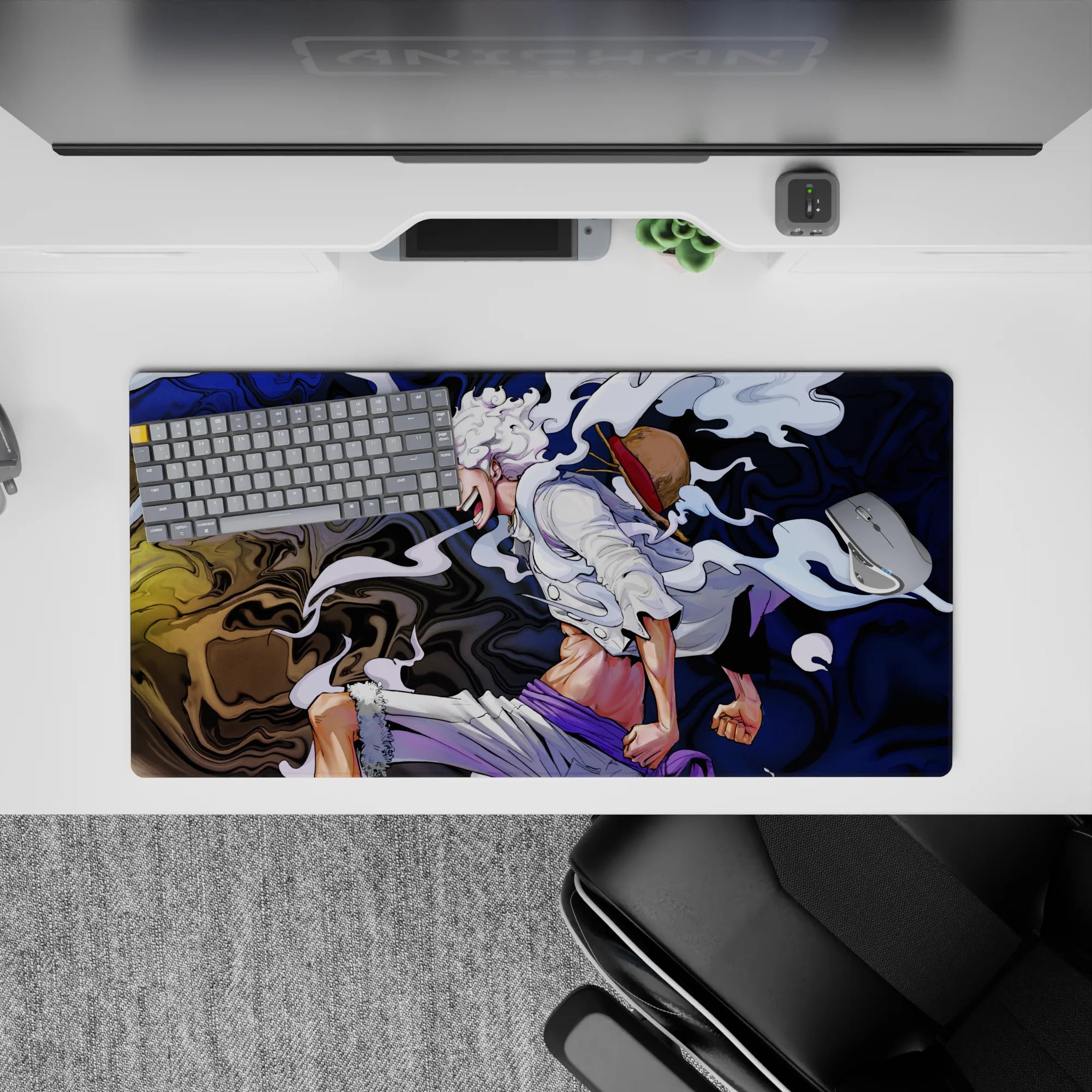 One Piece Deskmat | Mousepad | Deskpad - Gear Fifth Awakening - AniChan