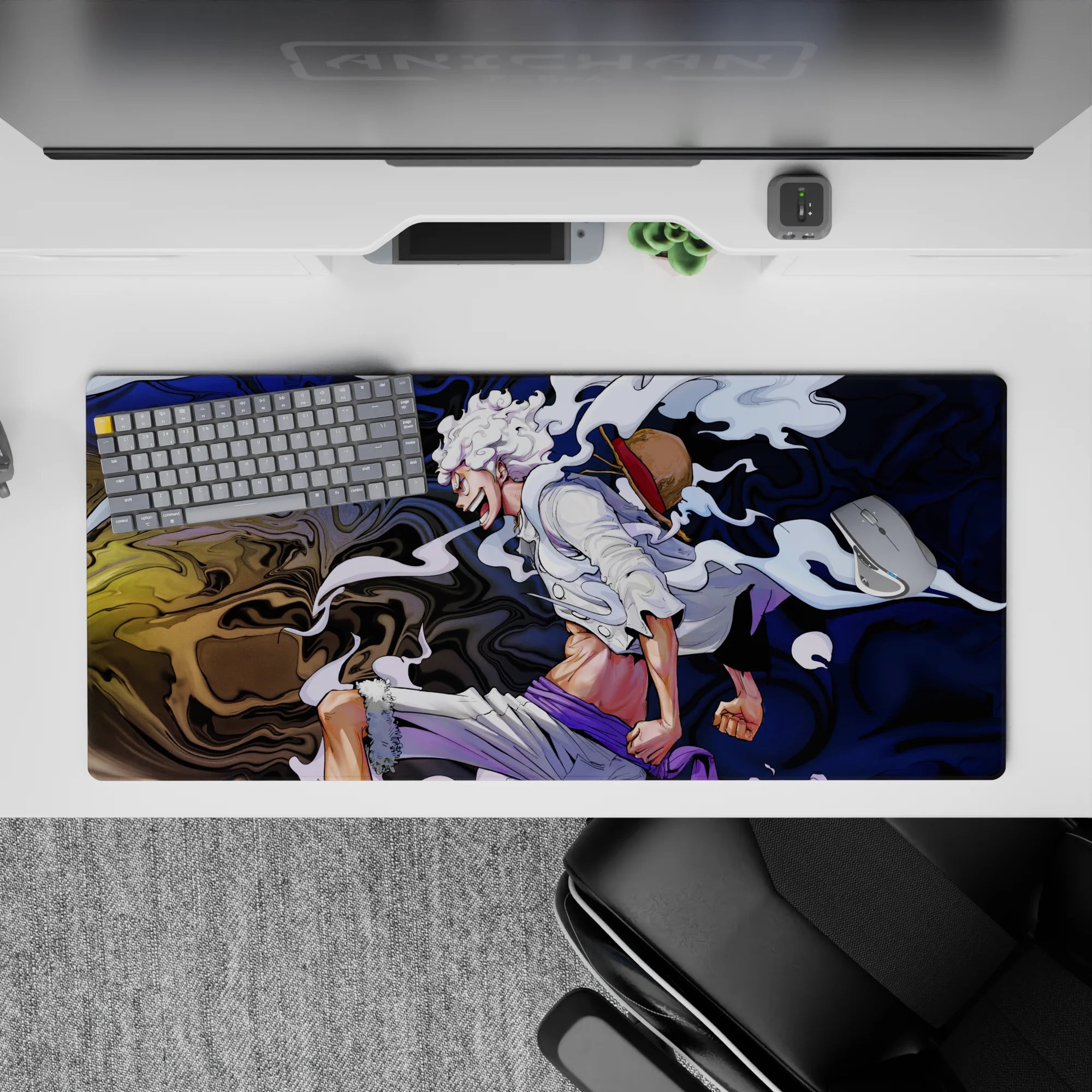 One Piece Deskmat | Mousepad | Deskpad - Gear Fifth Awakening - AniChan