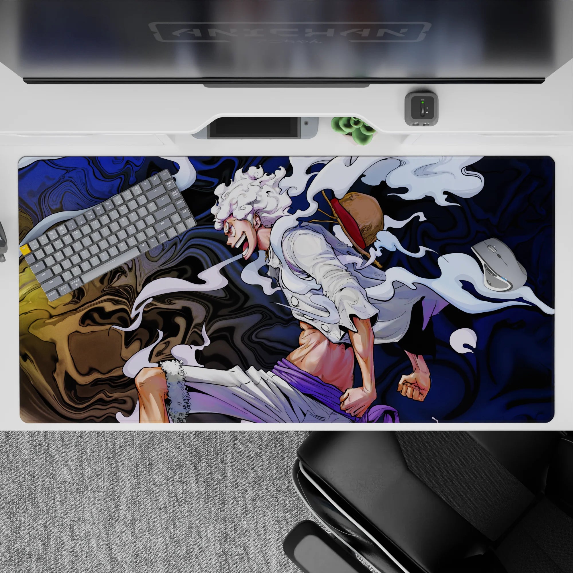 One Piece Deskmat | Mousepad | Deskpad - Gear Fifth Awakening - AniChan