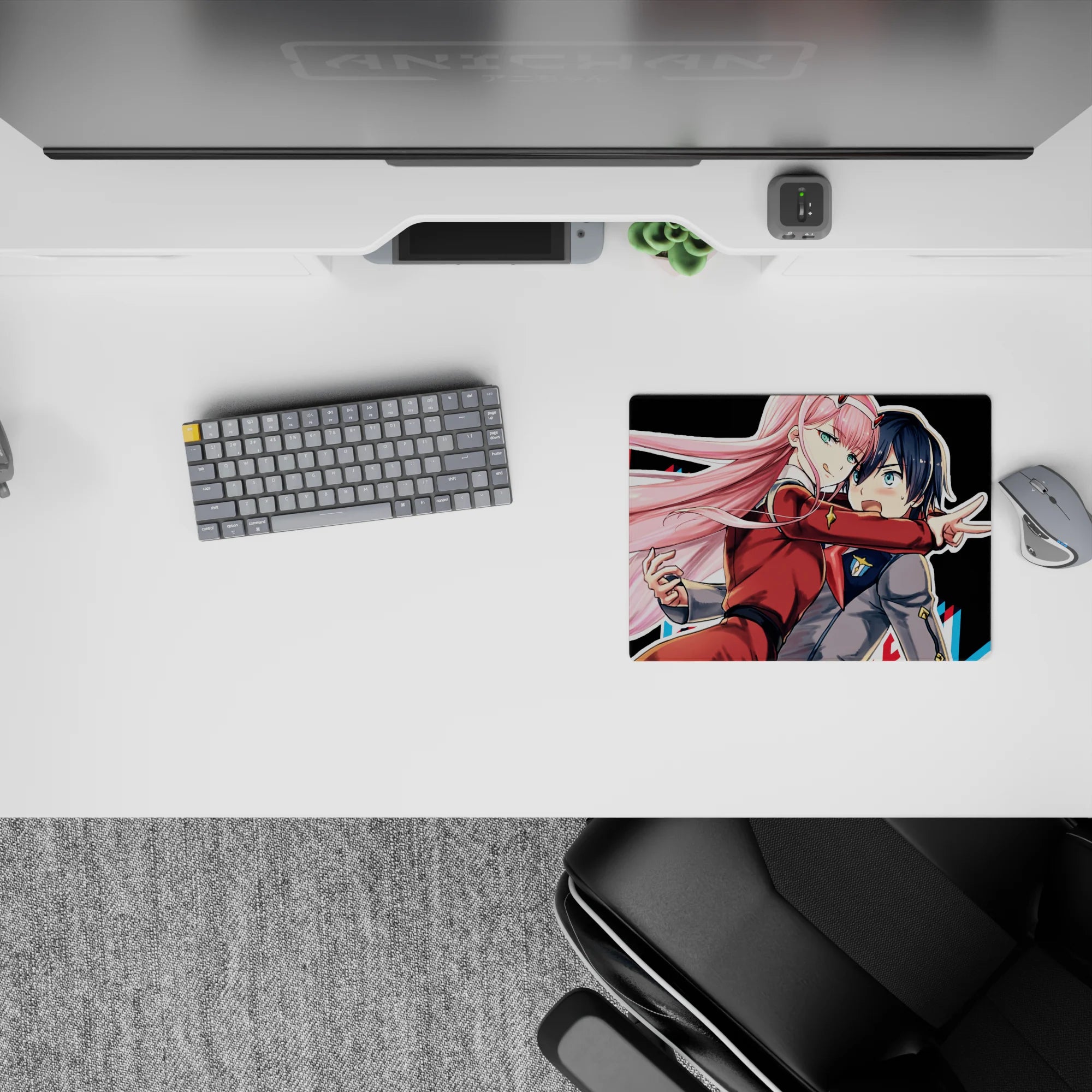 Darling In The Franxx - Anime Mouse Pad and Desk Pad - Fierce Connection - AniChan