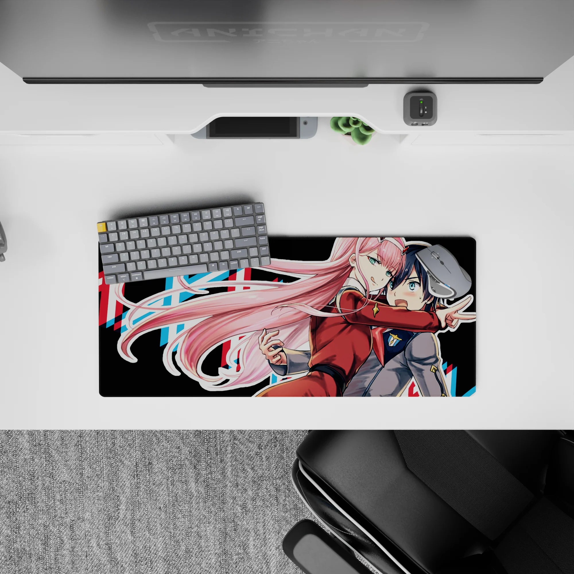 Darling In The Franxx - Anime Mouse Pad and Desk Pad - Fierce Connection - AniChan