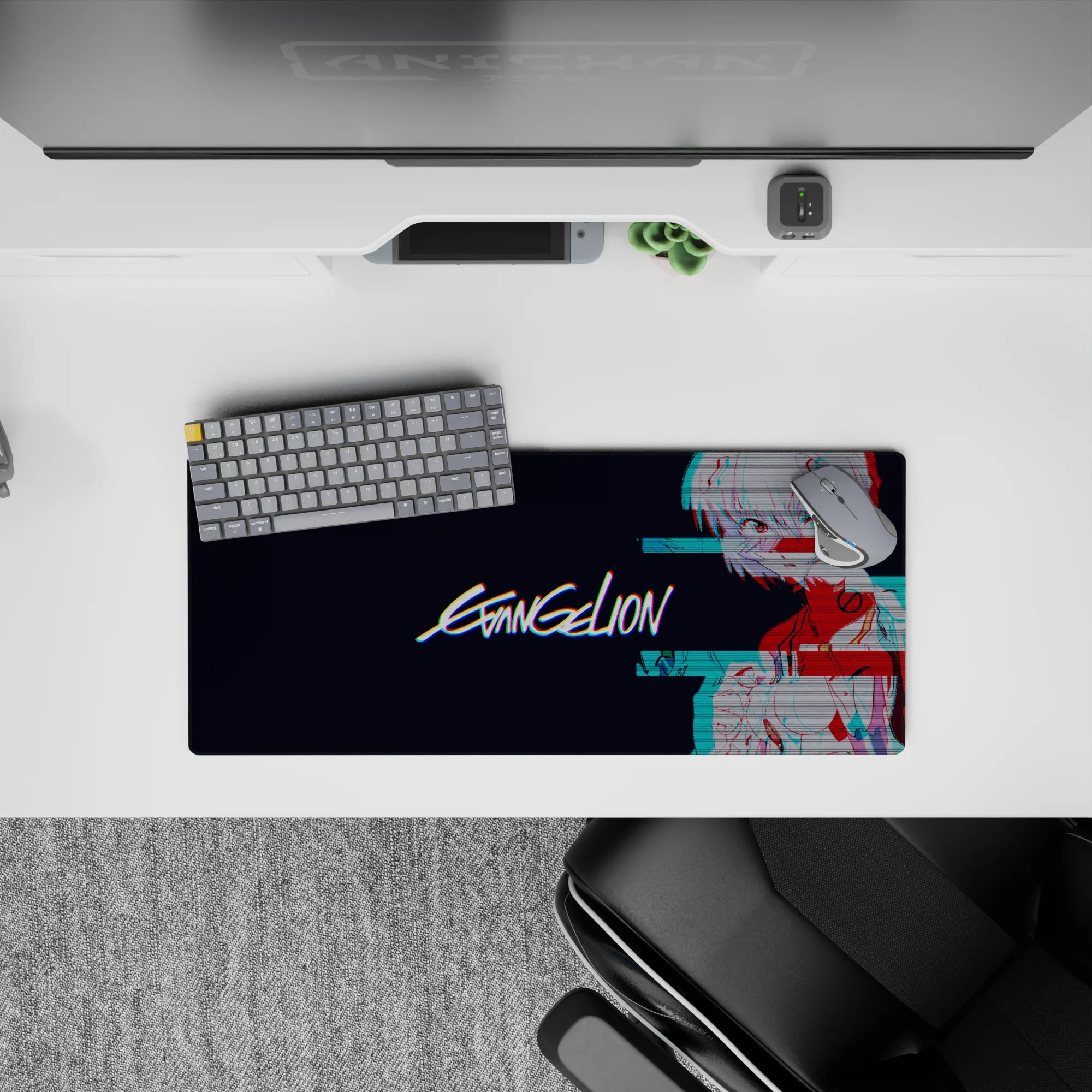 Evangelion - Anime Mouse Pad and Desk Pad - Digital Ghost - AniChan