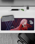 Darling In The Franxx - Anime Mouse Pad and Desk Pad - Crimson Authority - AniChan