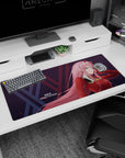 Darling In The Franxx - Anime Mouse Pad and Desk Pad - Crimson Authority - AniChan