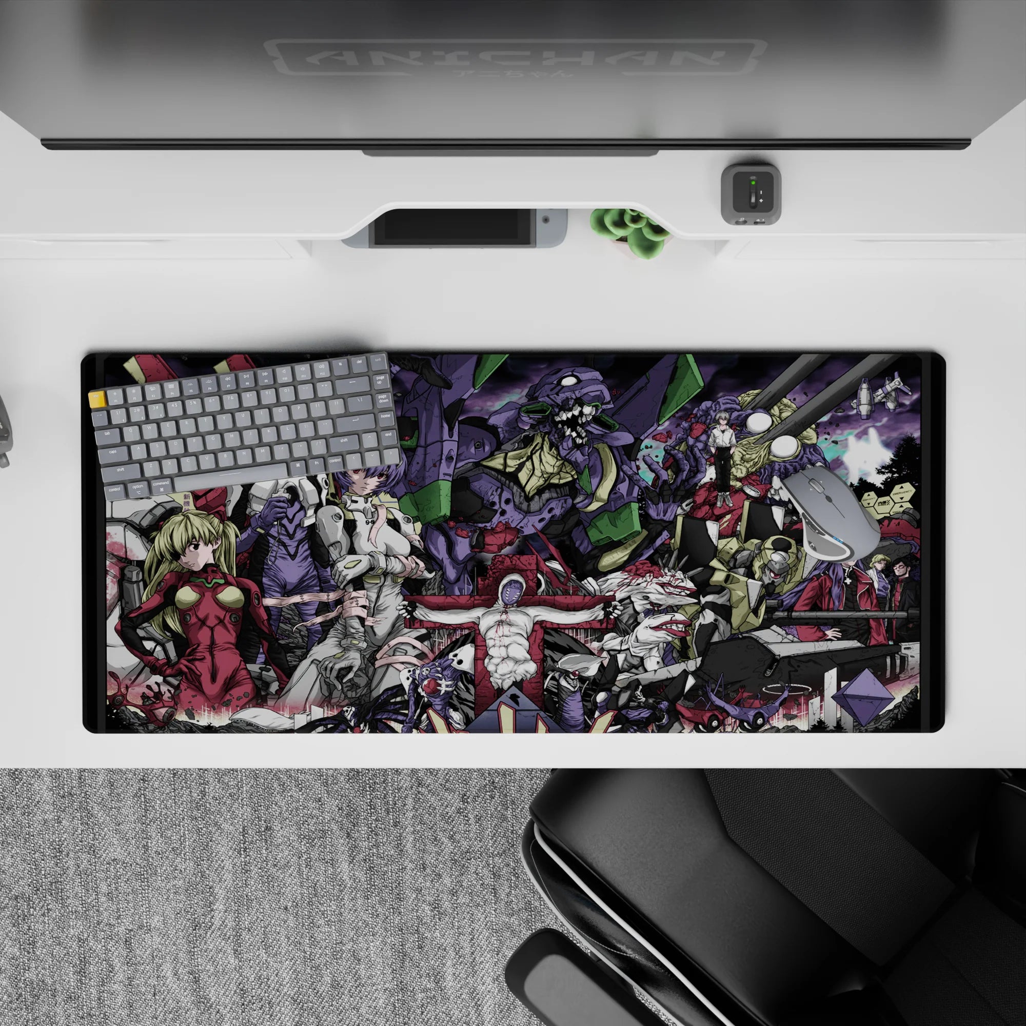 Evangelion - Anime Mouse Pad and Desk Pad - Destiny’s Reckoning - AniChan