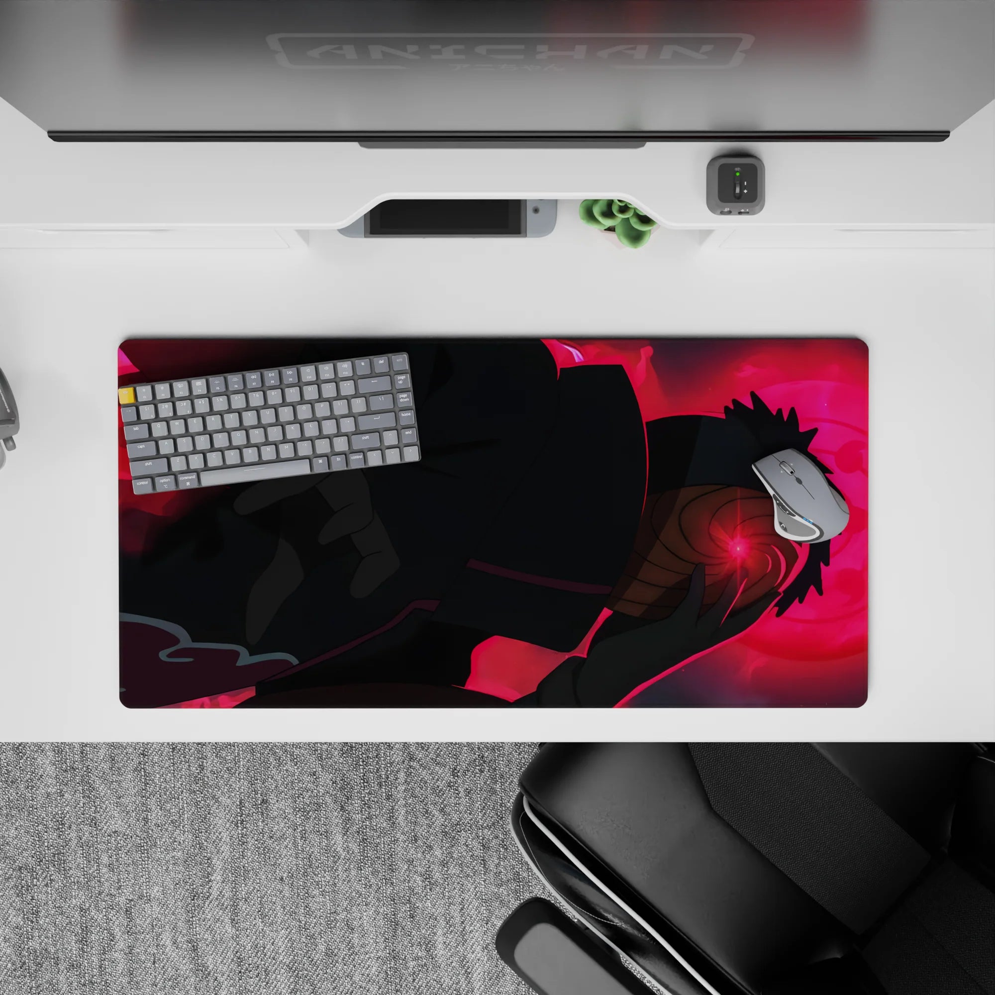 Akatsuki Deskmat | Mousepad | Deskpad - Mask of Deception - AniChan