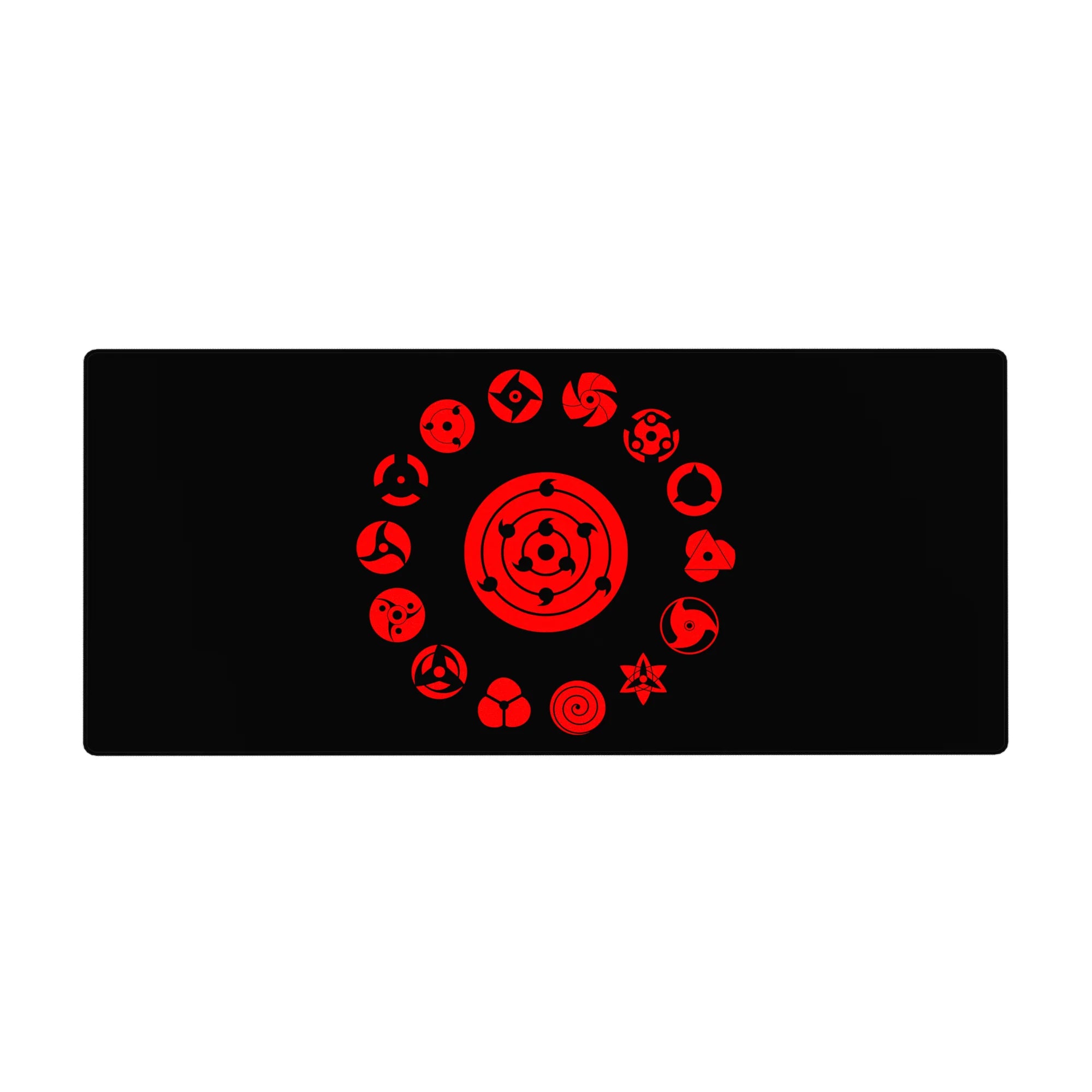 Akatsuki Deskmat | Mousepad | Deskpad - Eternal Sharingan Circle - AniChan