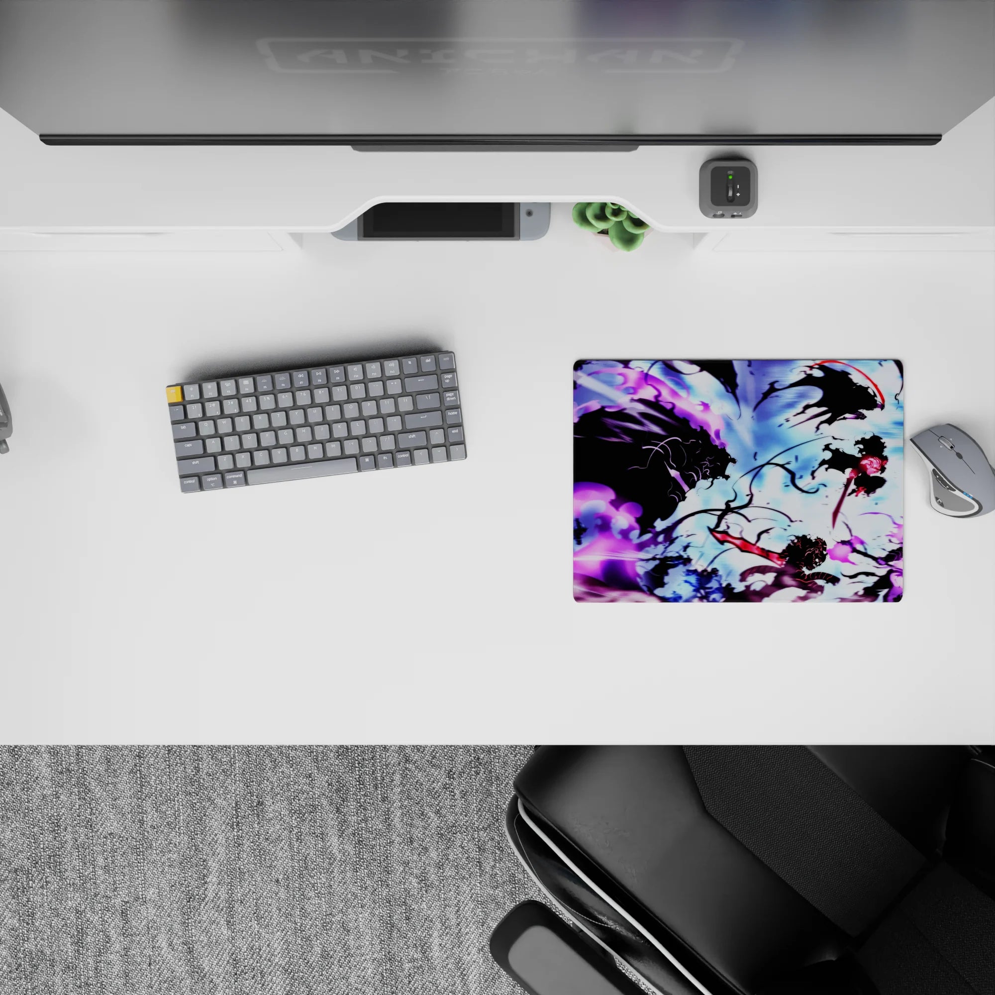 Solo Leveling Deskmat | Mousepad | Deskpad - Shadow Clash Frenzy