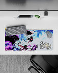 Solo Leveling Deskmat | Mousepad | Deskpad - Shadow Clash Frenzy