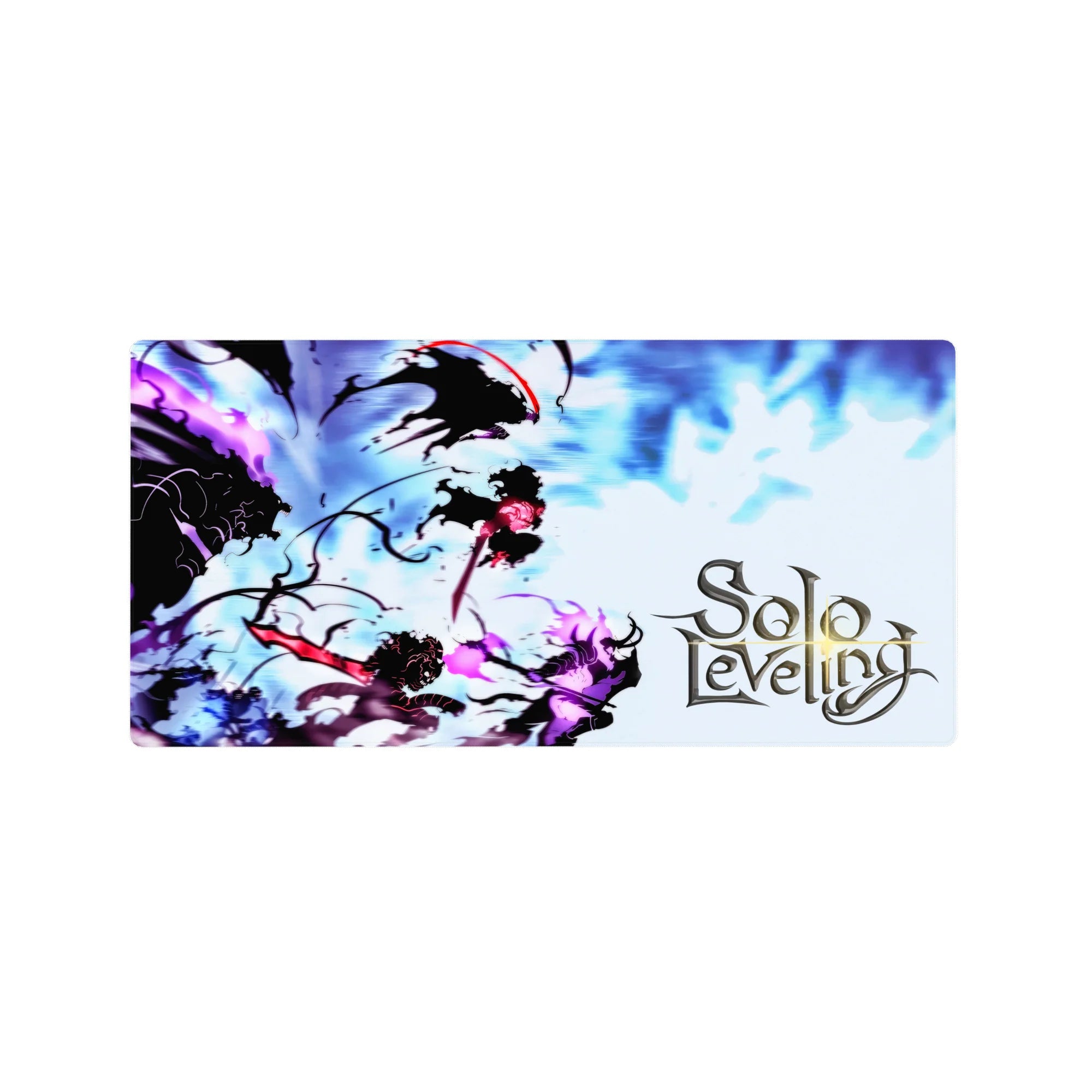 Solo Leveling Deskmat | Mousepad | Deskpad - Shadow Clash Frenzy