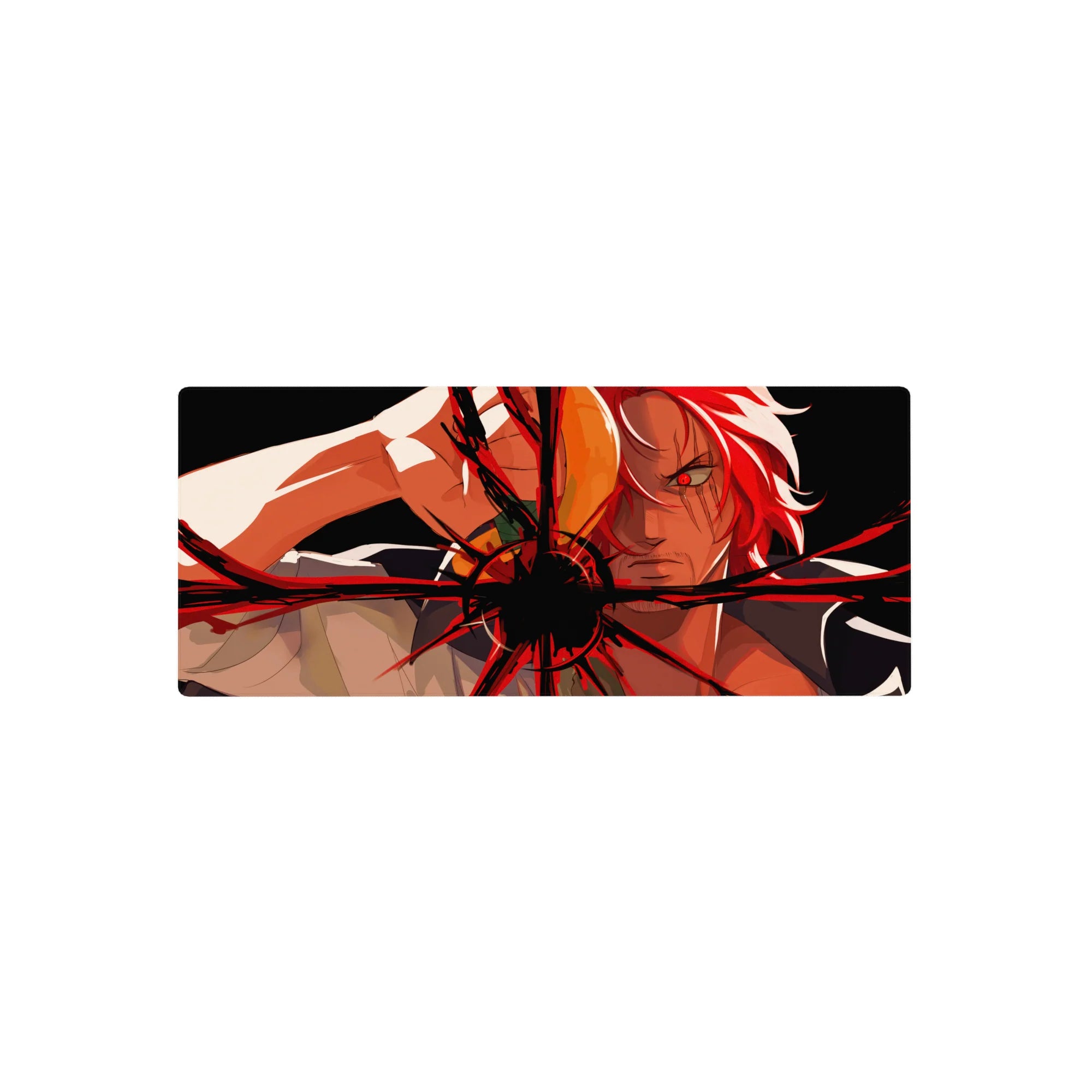 One Piece Deskmat | Mousepad | Deskpad - Red-Haired Fury - AniChan